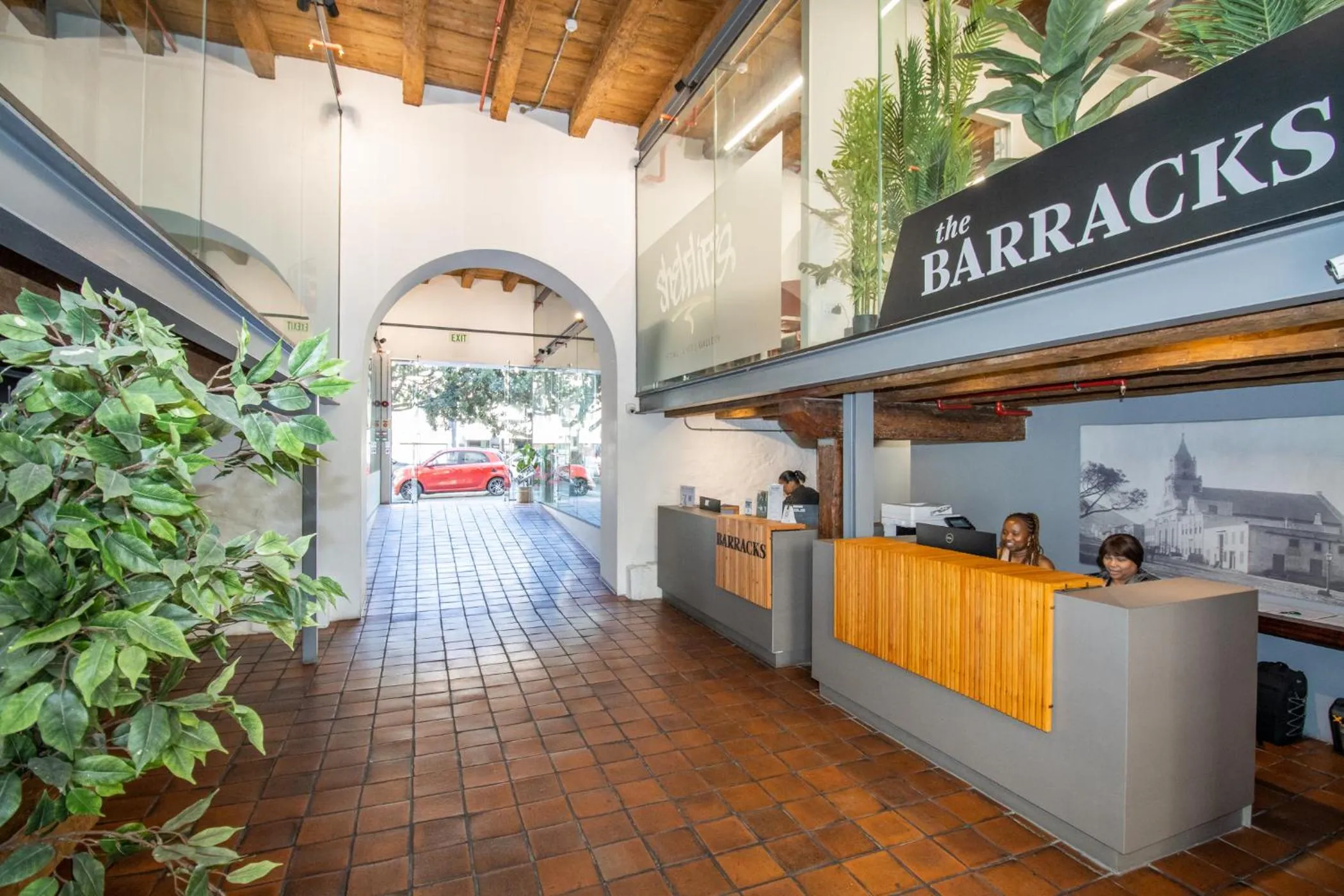 Property building in The Barracks Apartments