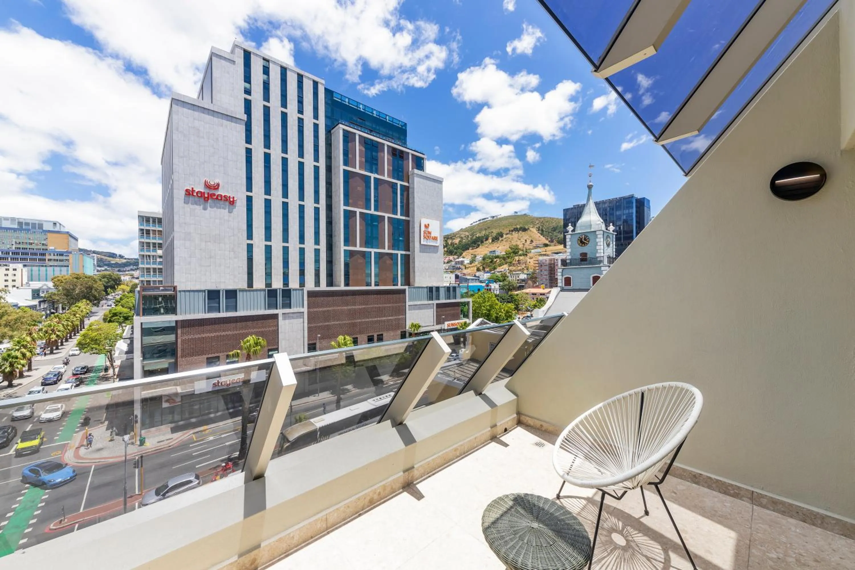 Balcony/Terrace in The Barracks Apartments
