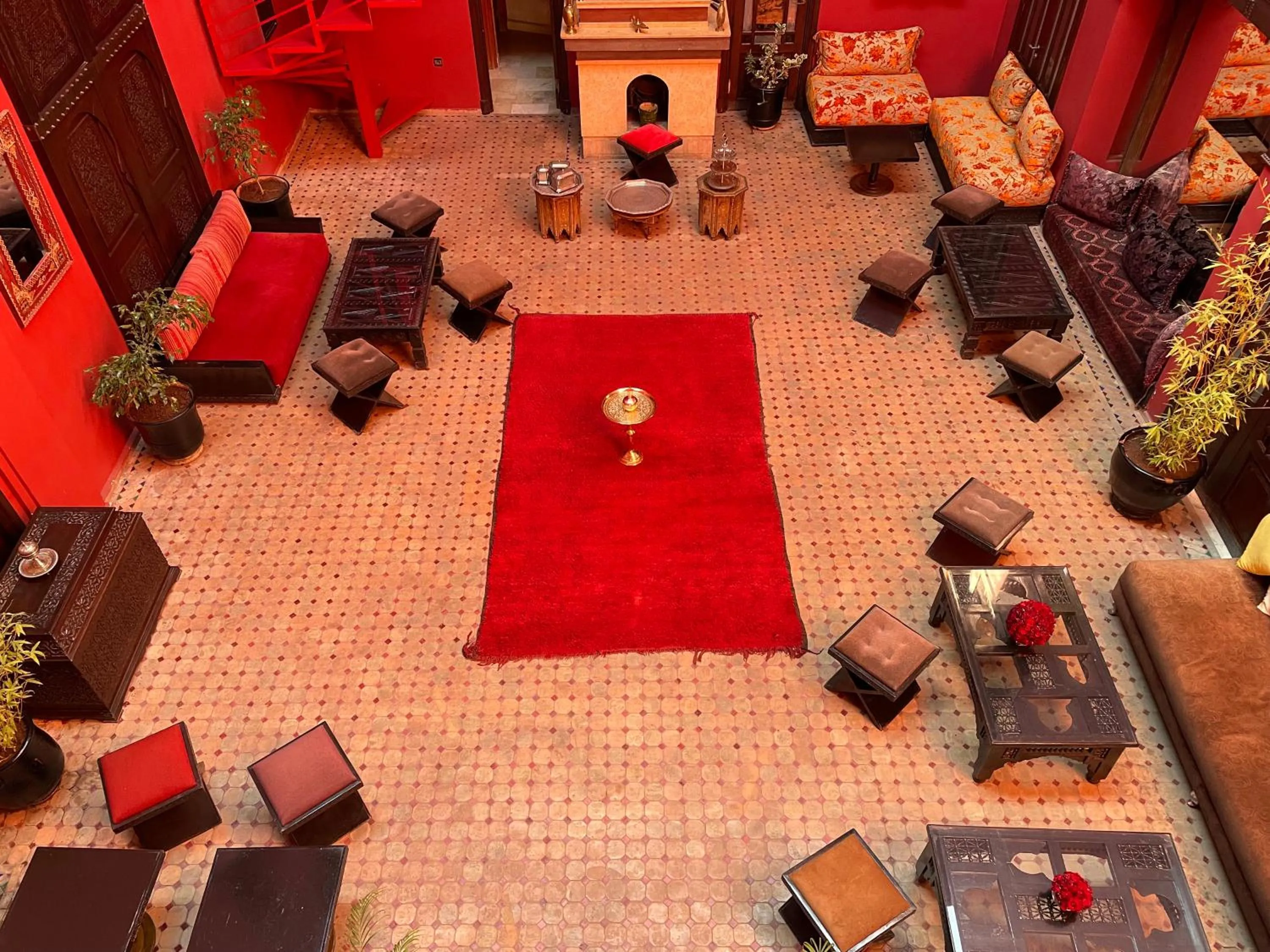 Patio in Riad Marrakech By Hivernage