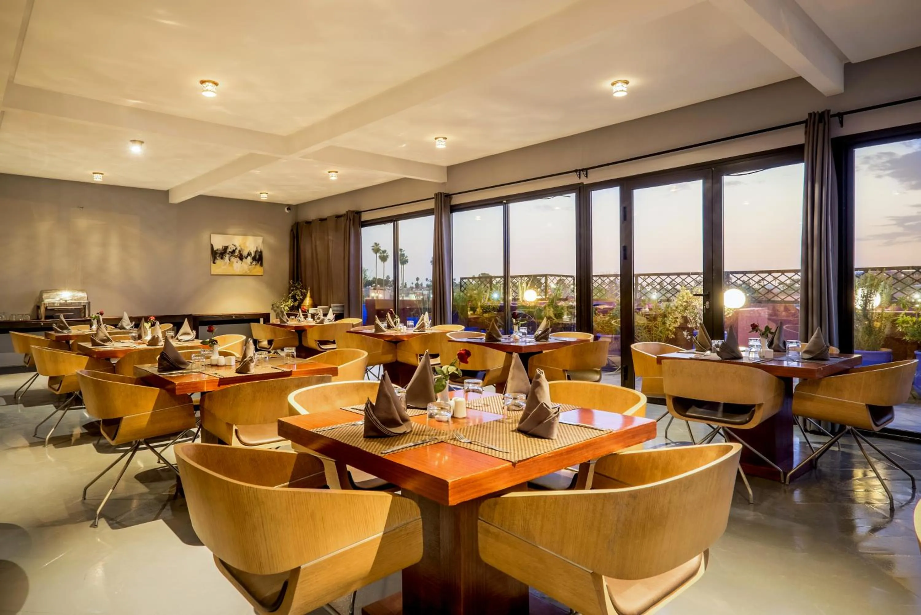 Decorative detail in Riad Marrakech By Hivernage