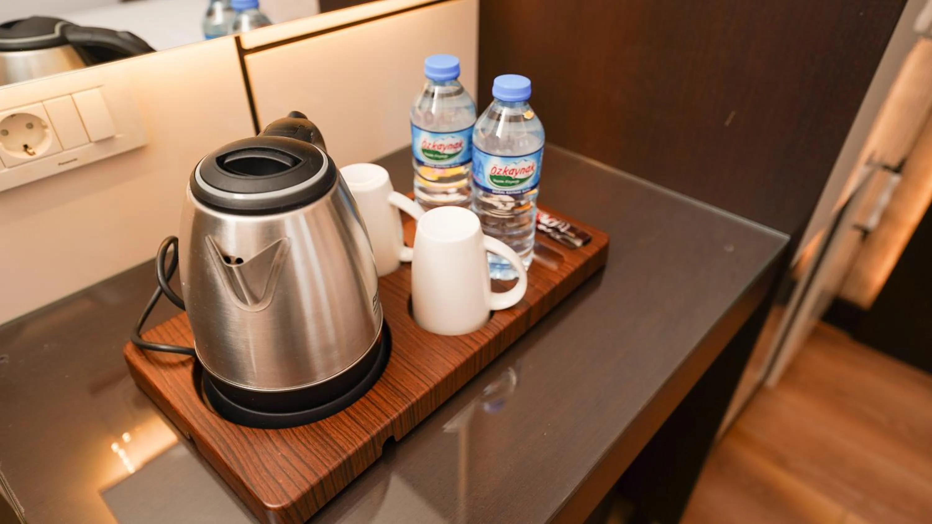 Coffee/tea facilities in Bellezza Hotel