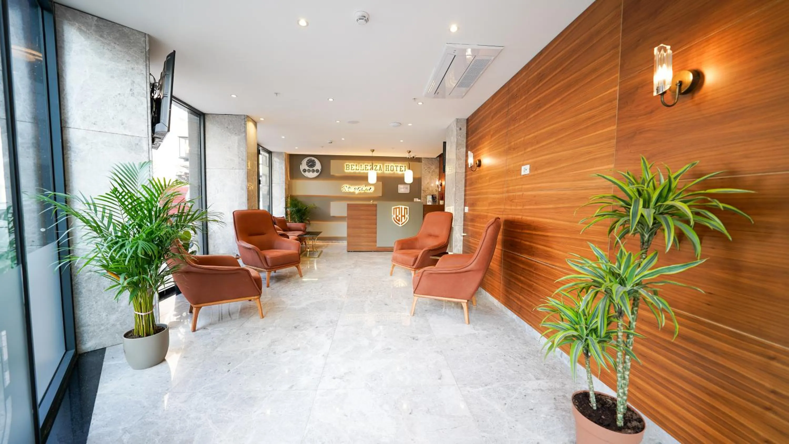 Seating area in Bellezza Hotel