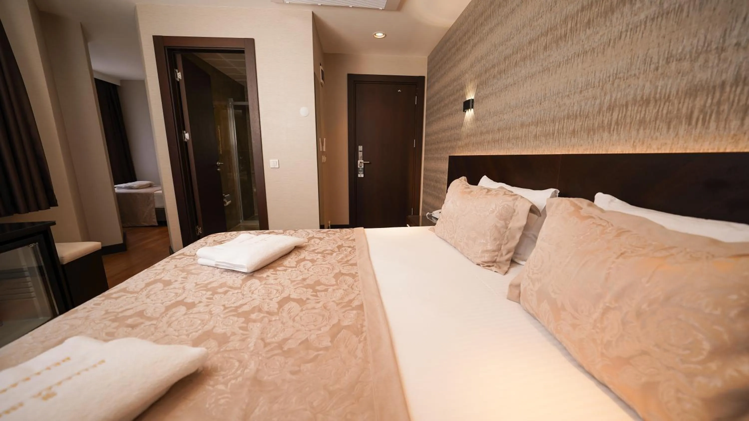 Bed in Bellezza Hotel