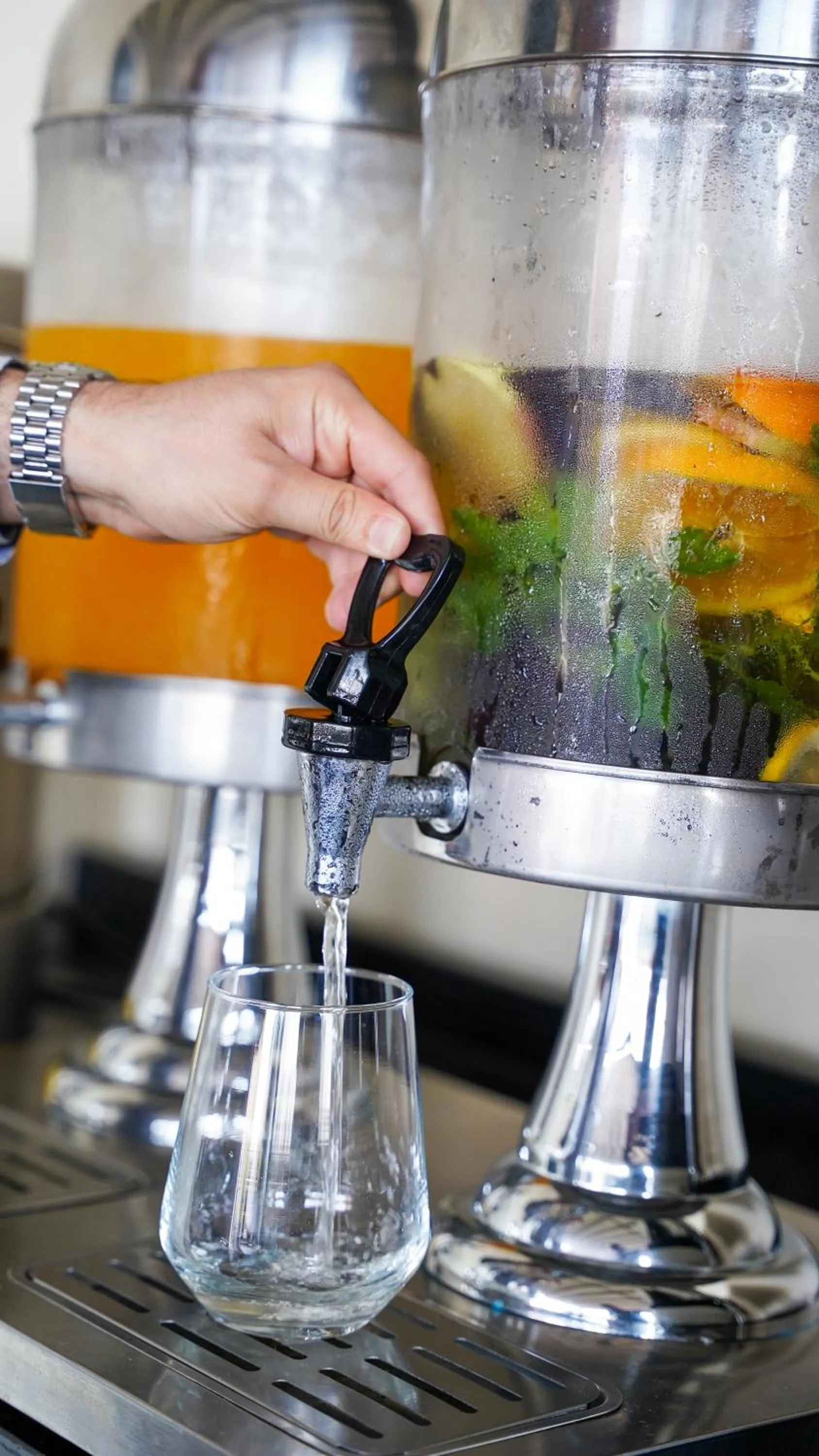 Kitchen or kitchenette in Bellezza Hotel