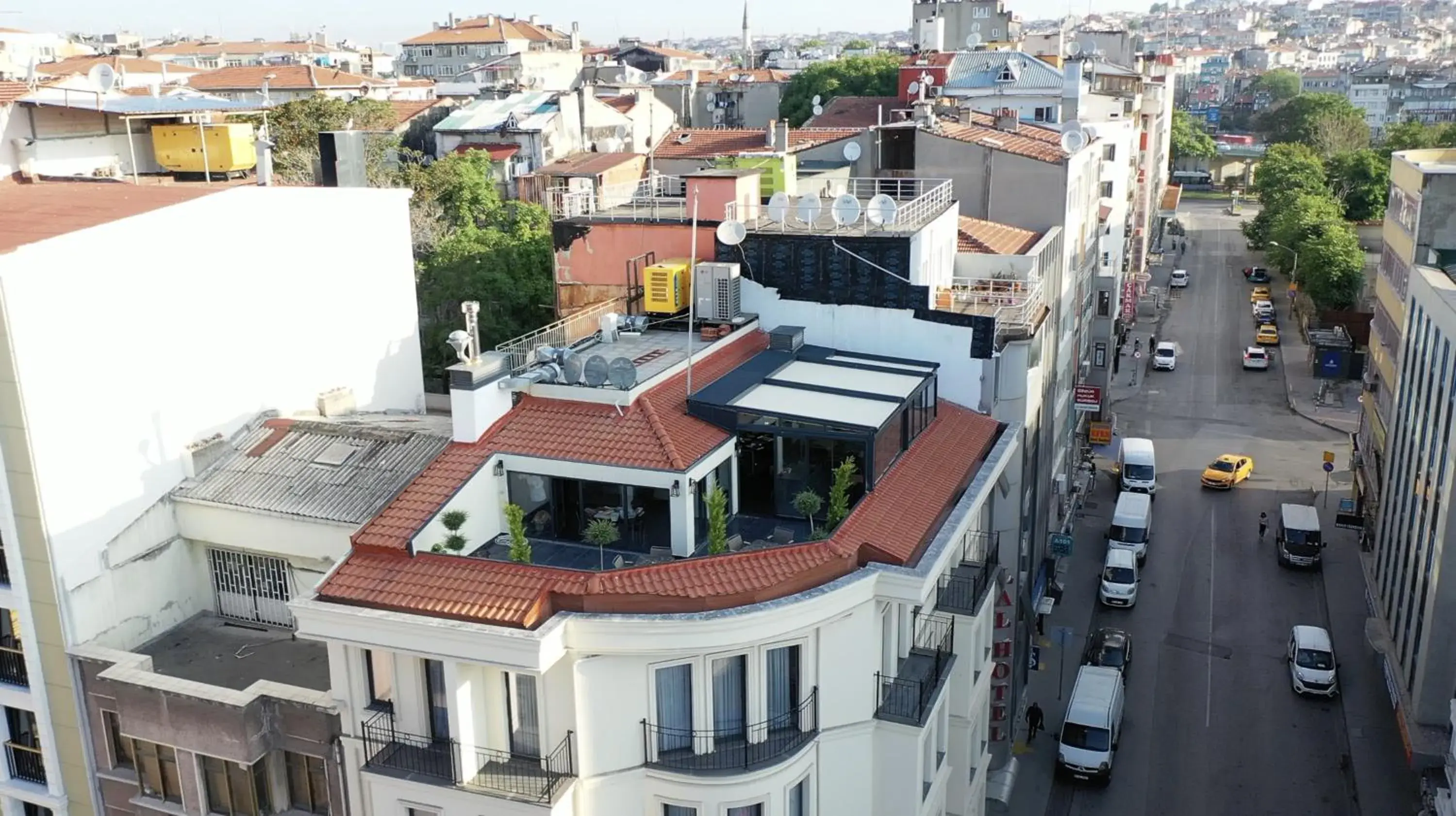 City view in Bellezza Hotel City view in Bellezza Hotel