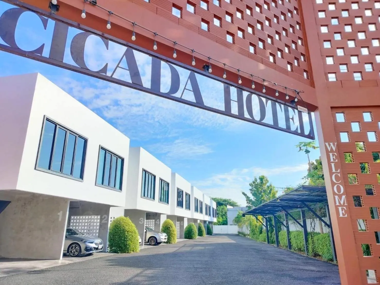 Property building in Cicada Hotel Kanchanaburi