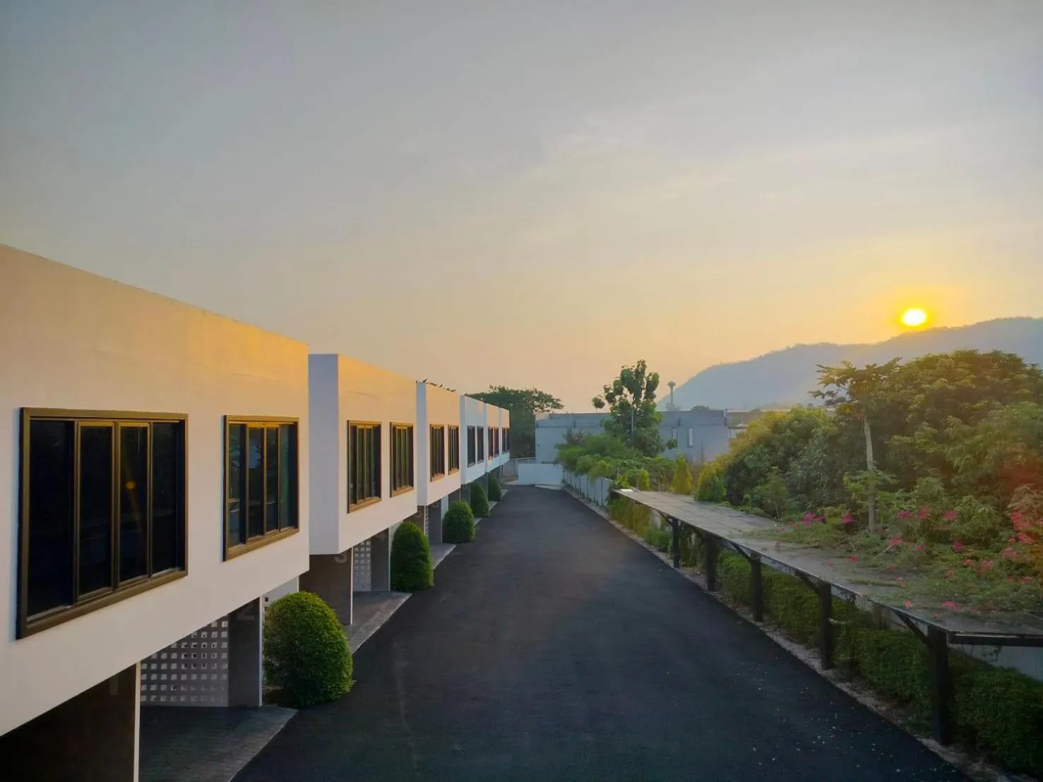 Natural landscape in Cicada Hotel Kanchanaburi