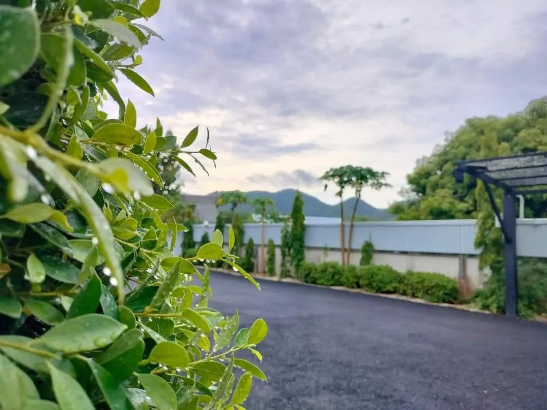 Natural landscape in Cicada Hotel Kanchanaburi