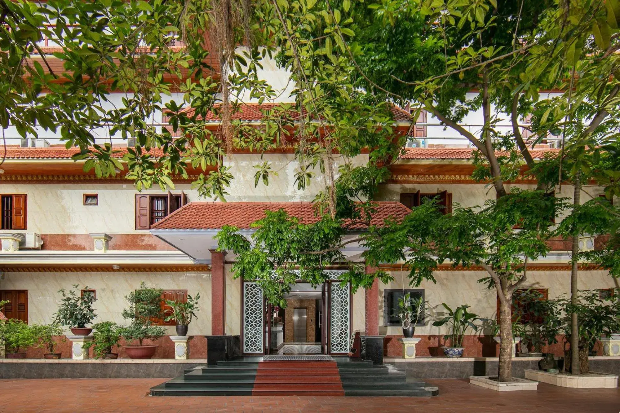 Property building in Nam Hai Hotel Property building in Nam Hai Hotel