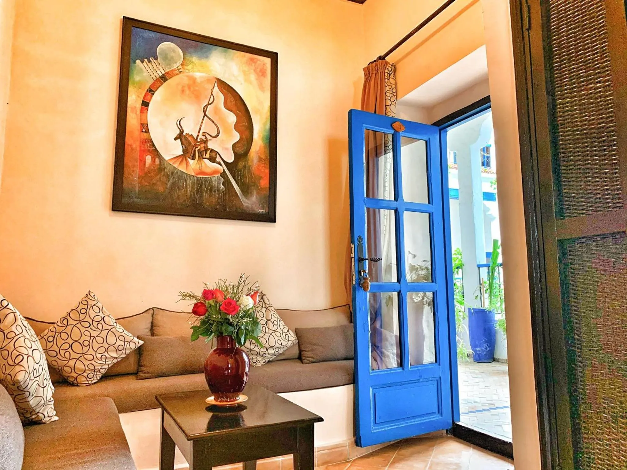 Living room in Riad Al Madina