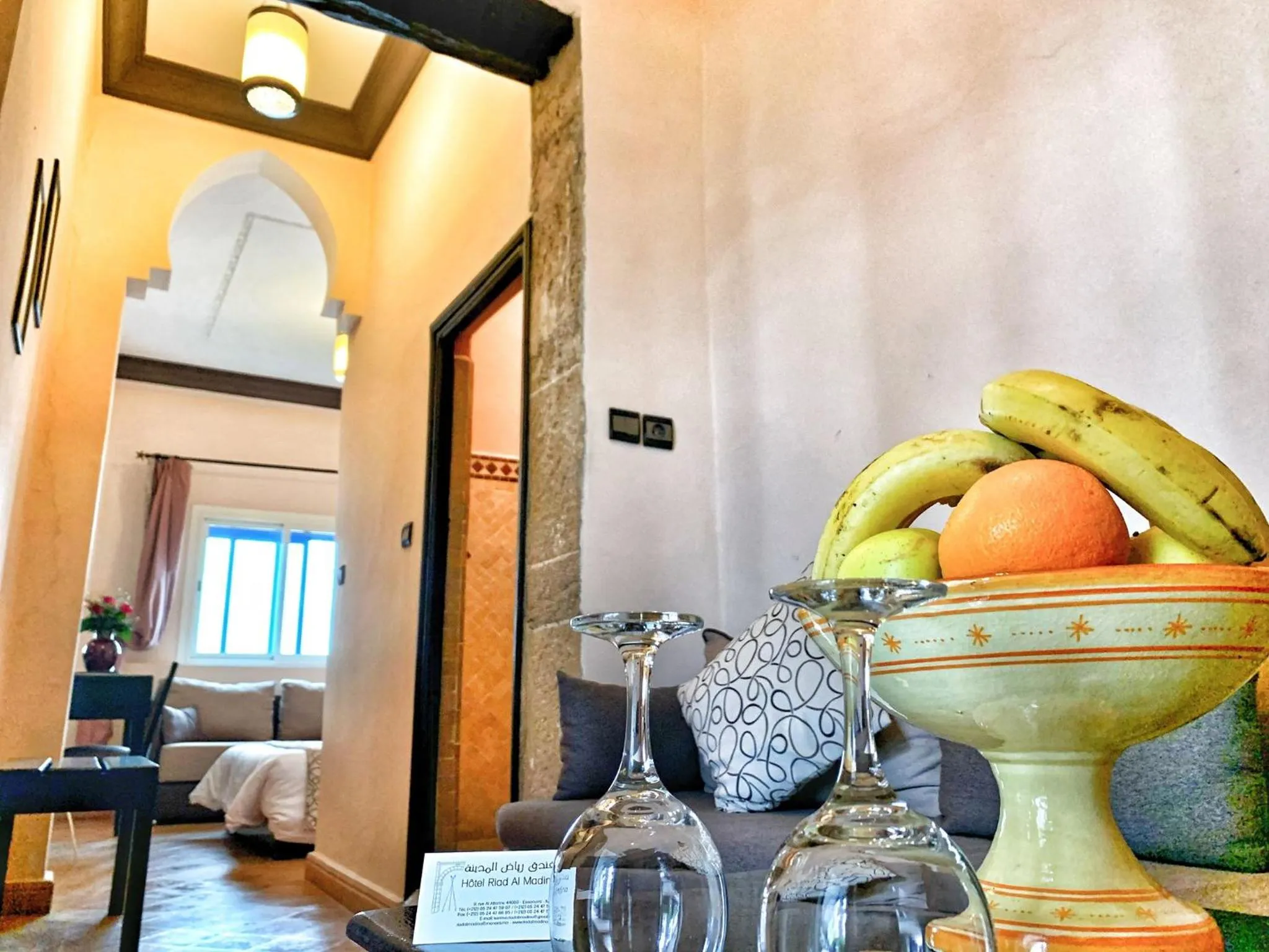 Living room in Riad Al Madina