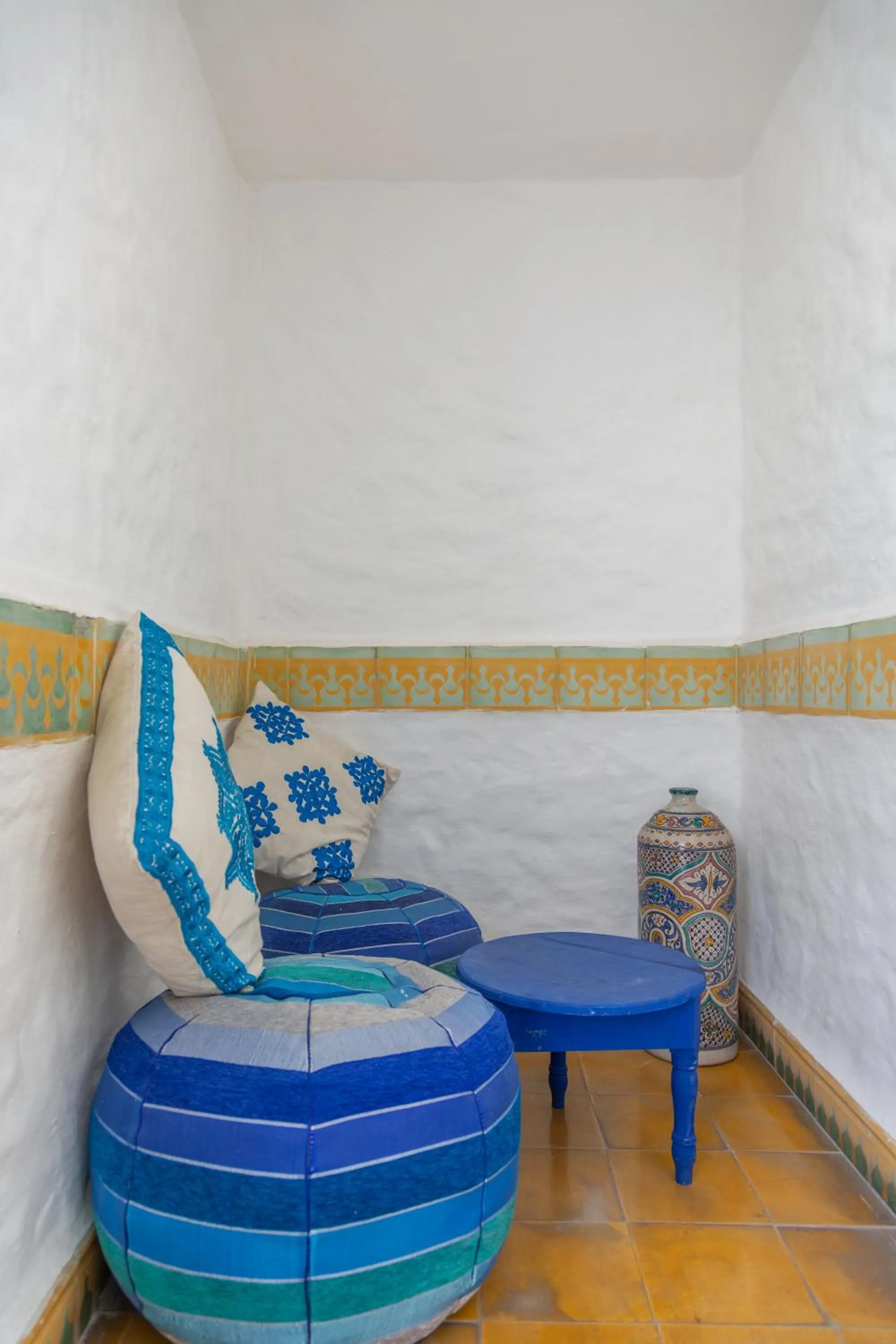 Seating area in Riad Al Madina