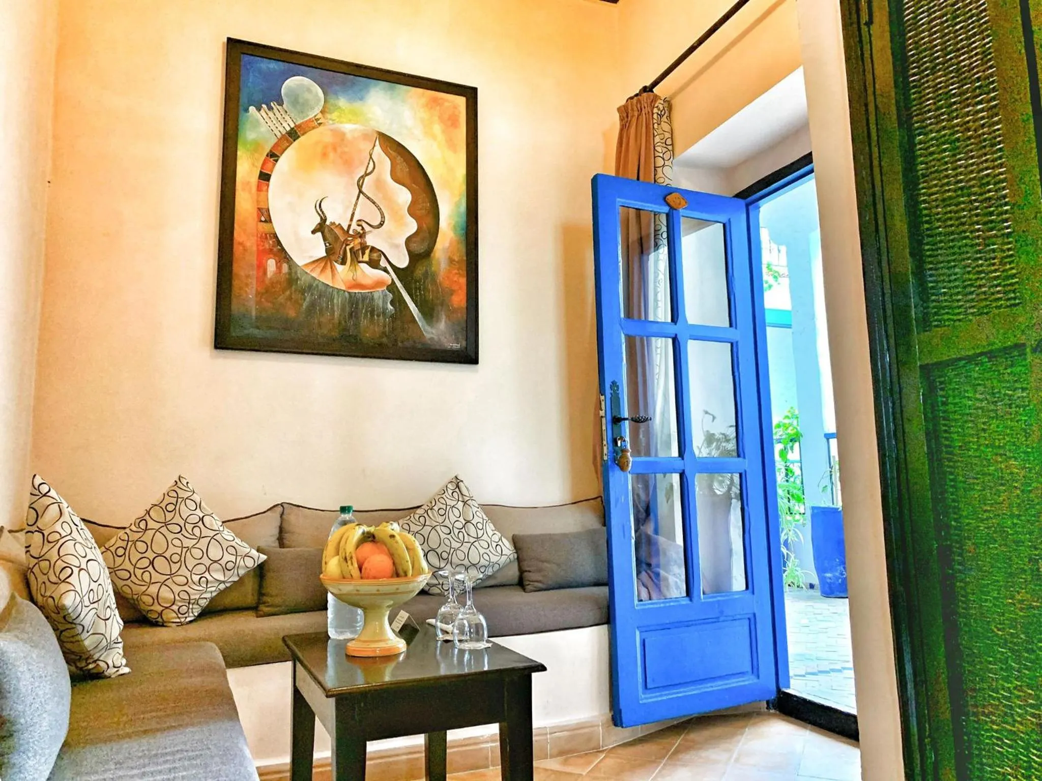 Living room in Riad Al Madina