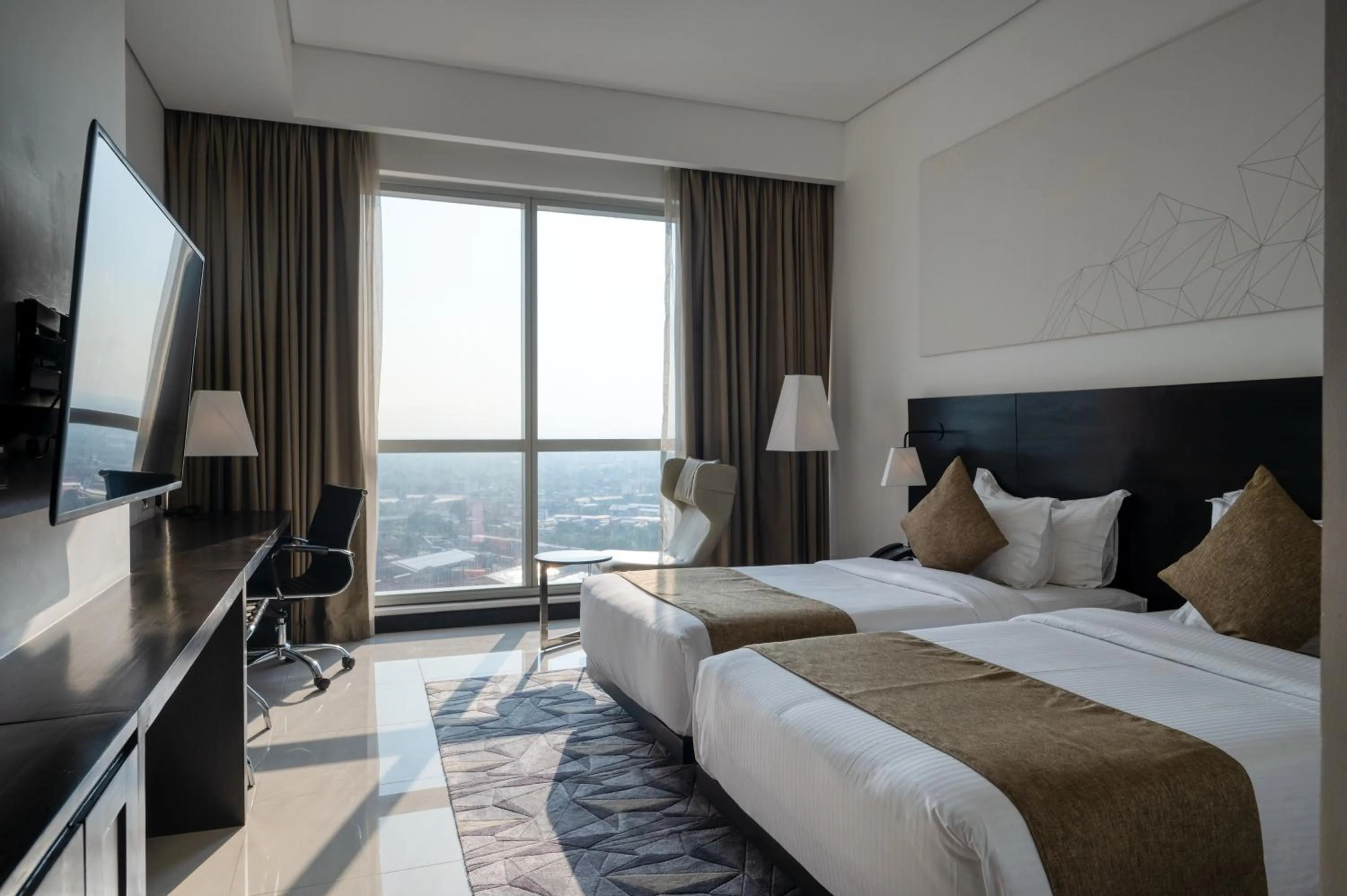 Bed in Hatch House for Digital Nomads