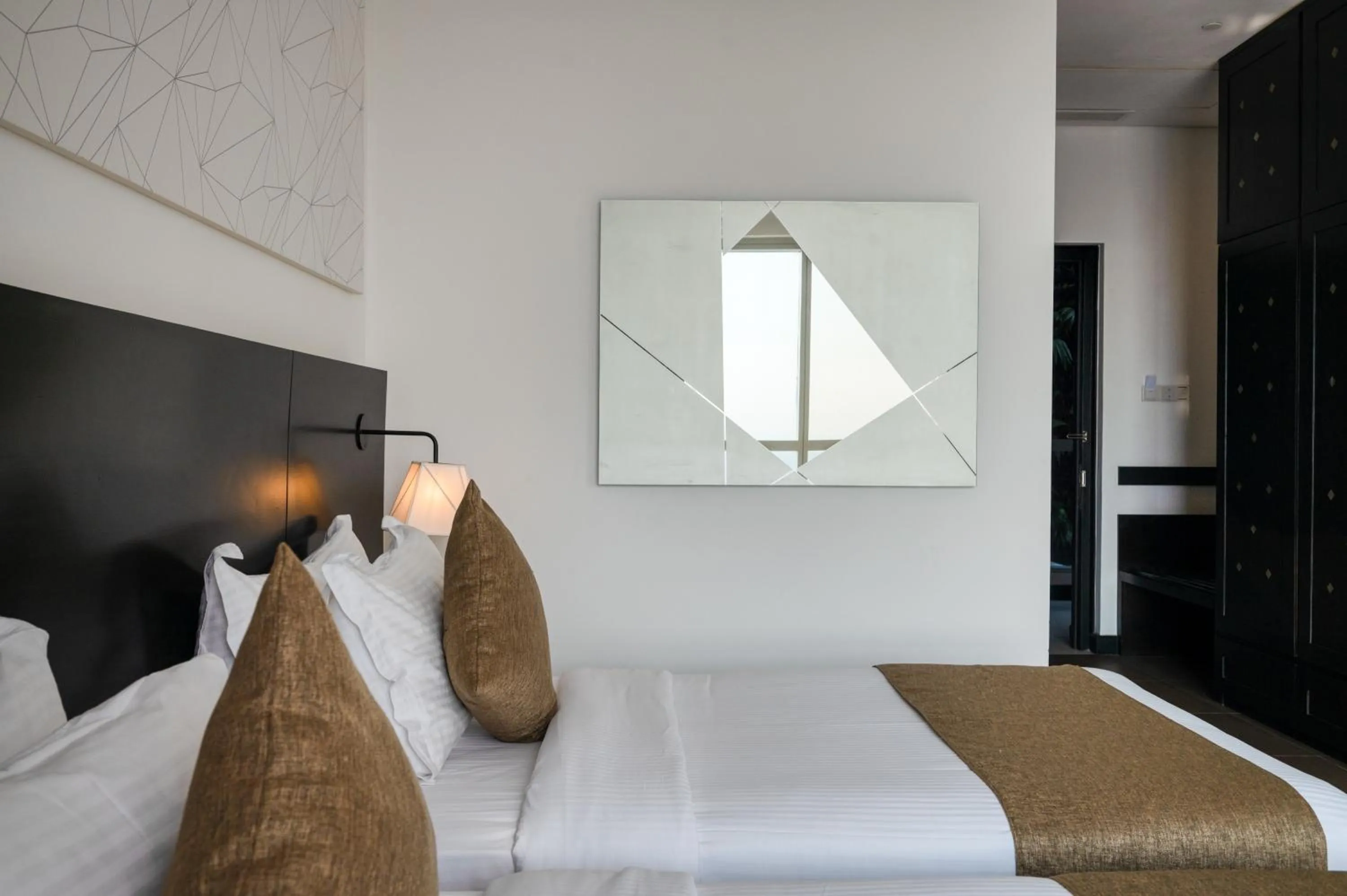 Bed in Hatch House for Digital Nomads