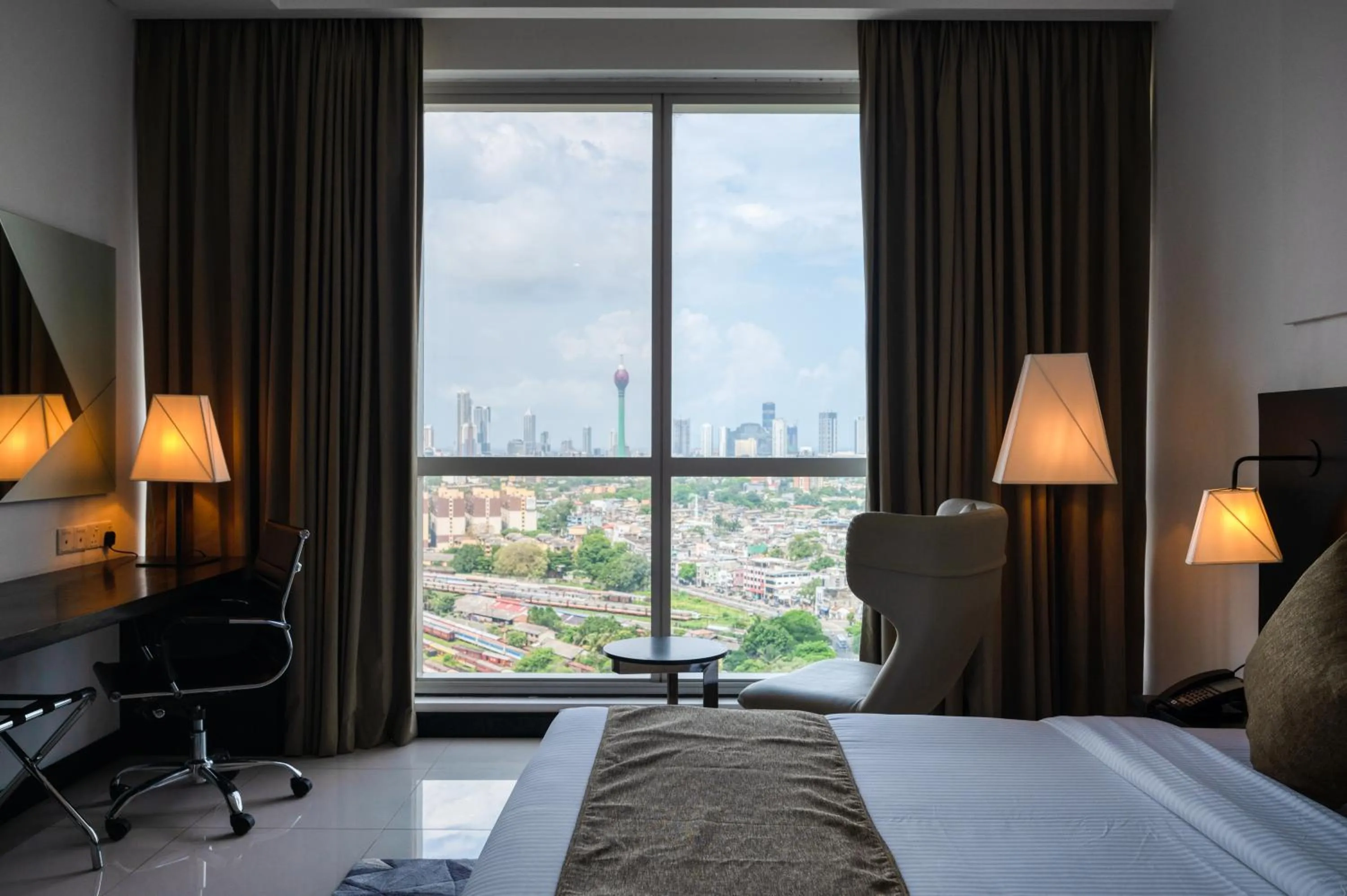 Bed in Hatch House for Digital Nomads