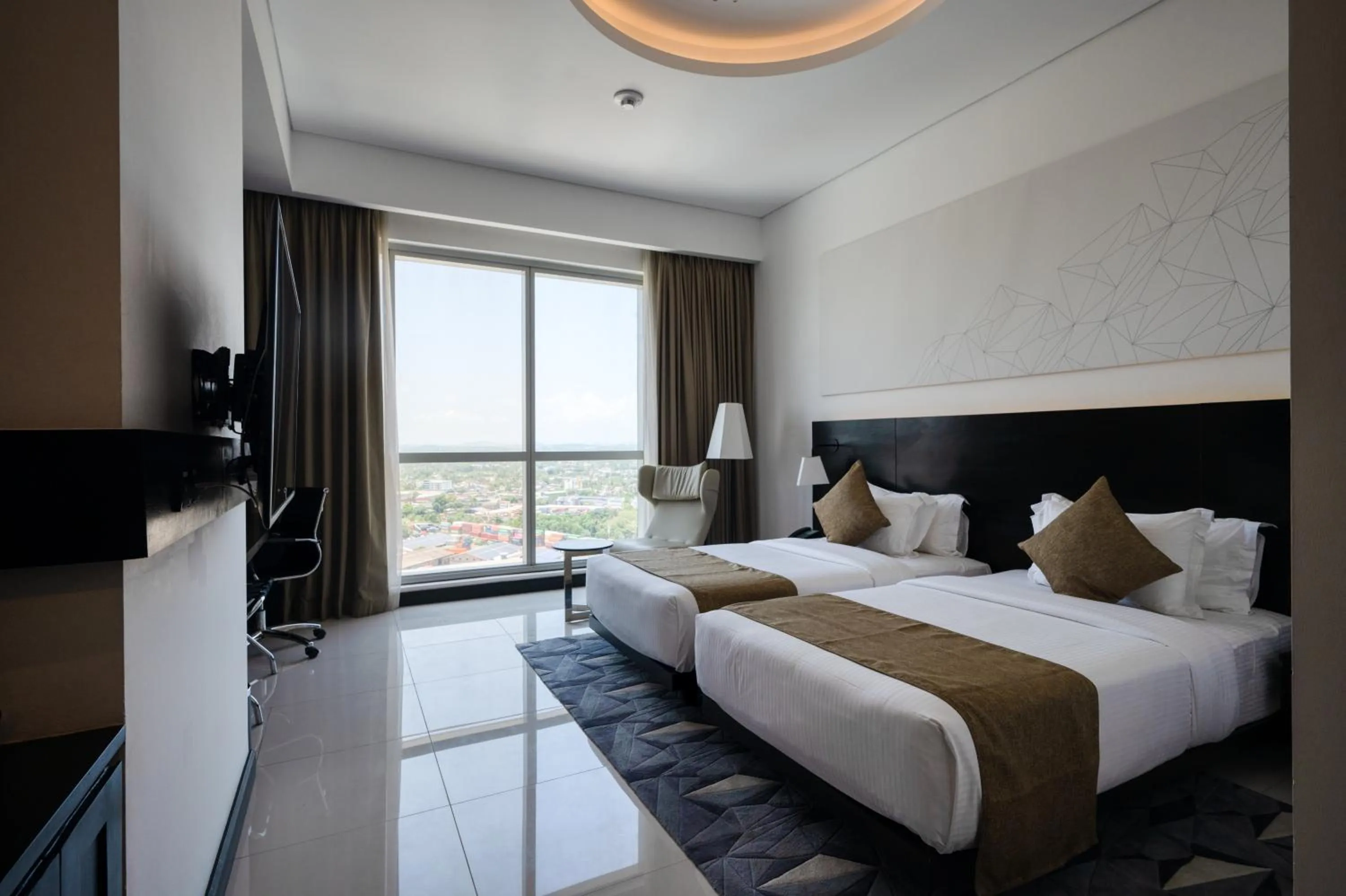 Bed in Hatch House for Digital Nomads