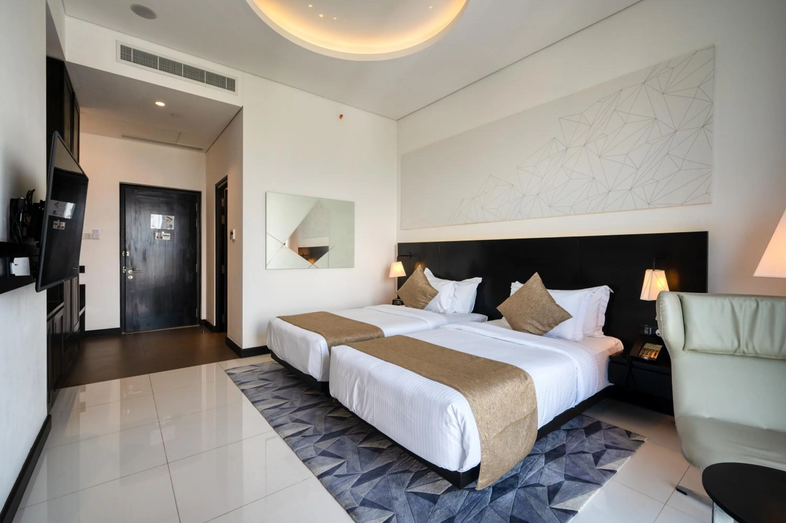 Bed in Hatch House for Digital Nomads