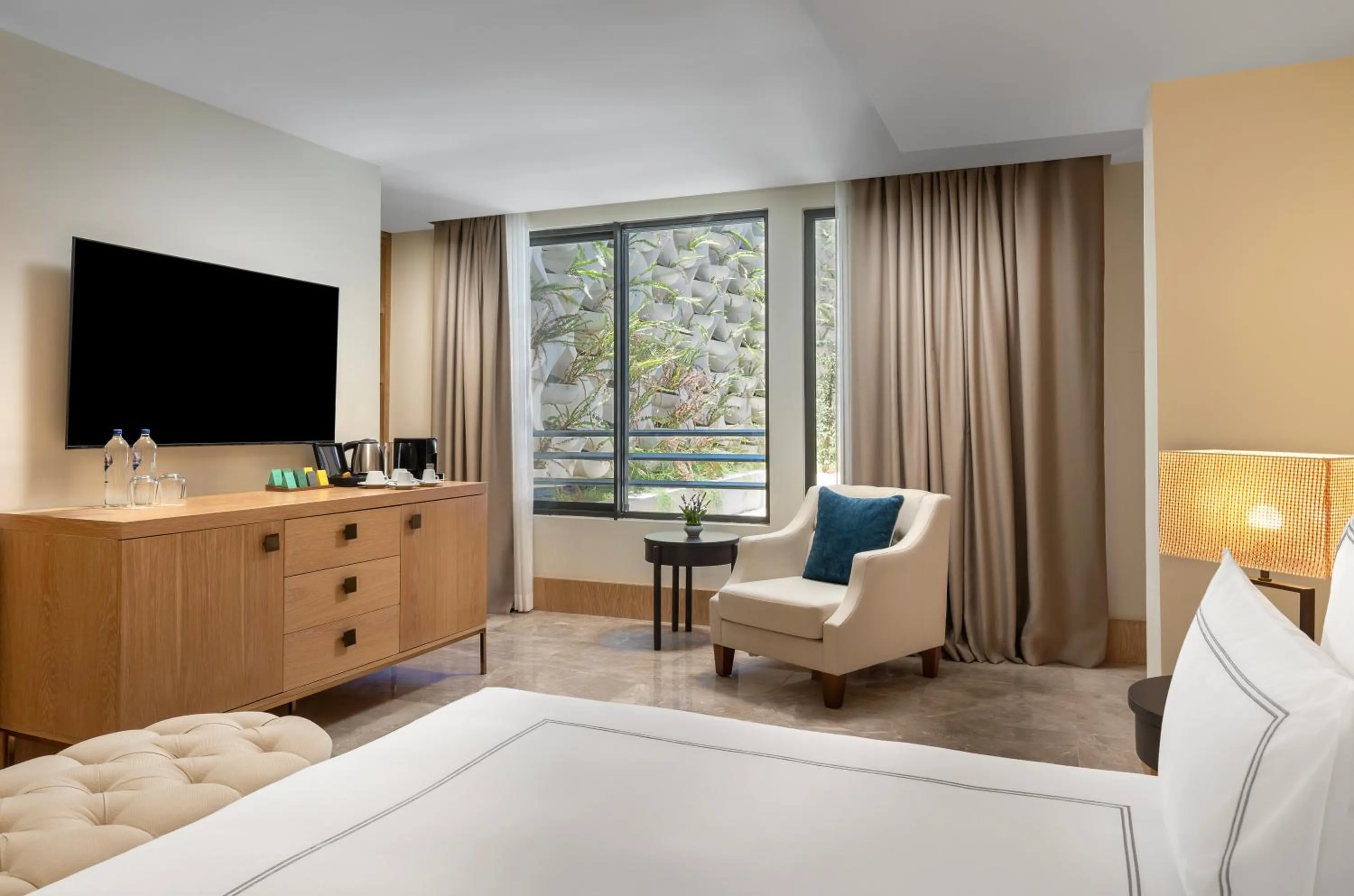 Photo of the whole room, Bed in Swissôtel Living Bodrum