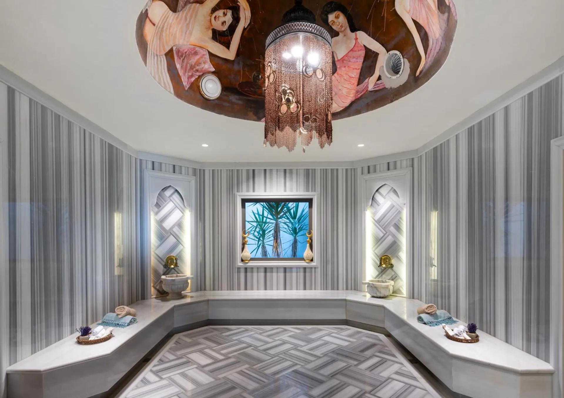 Sauna in Swissôtel Living Bodrum