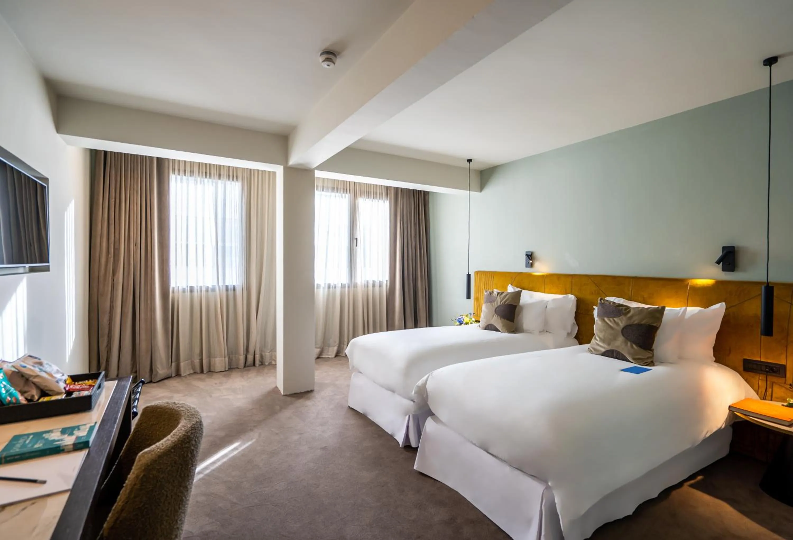 Bed in JM Suites Hotel Eco-Friendly Casablanca