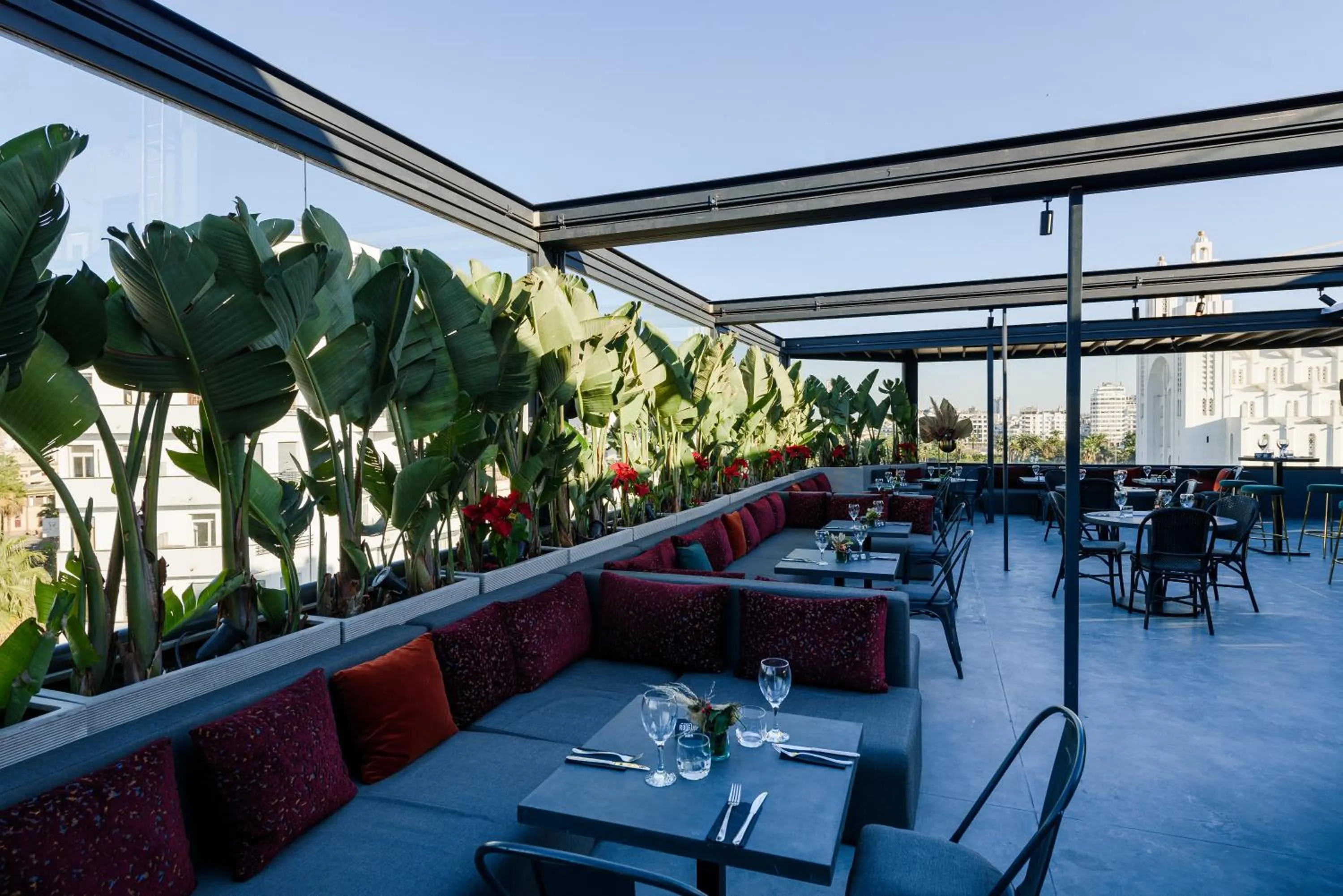 Restaurant/places to eat in JM Suites Hotel Eco-Friendly Casablanca