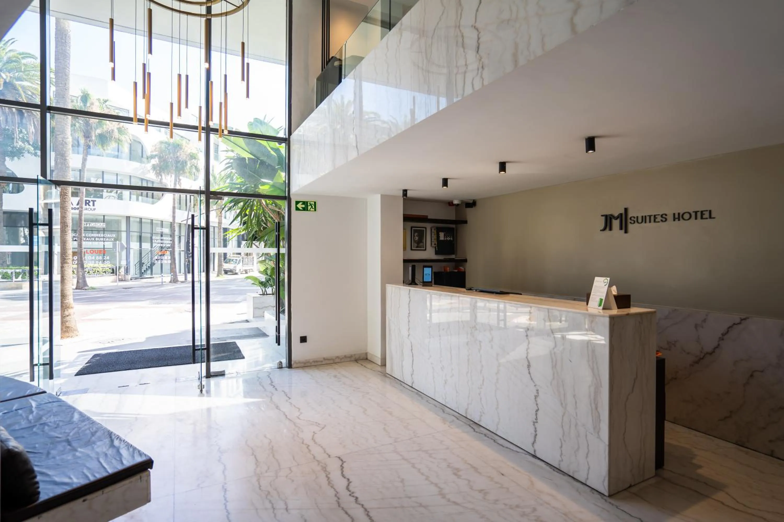 Lobby or reception in JM Suites Hotel Eco-Friendly Casablanca