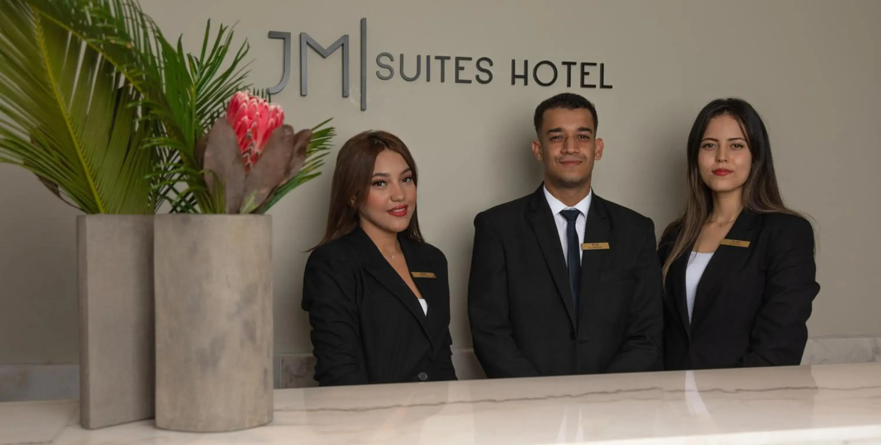 Lobby or reception in JM Suites Hotel Eco-Friendly Casablanca Lobby or reception in JM Suites Hotel Eco-Friendly Casablanca