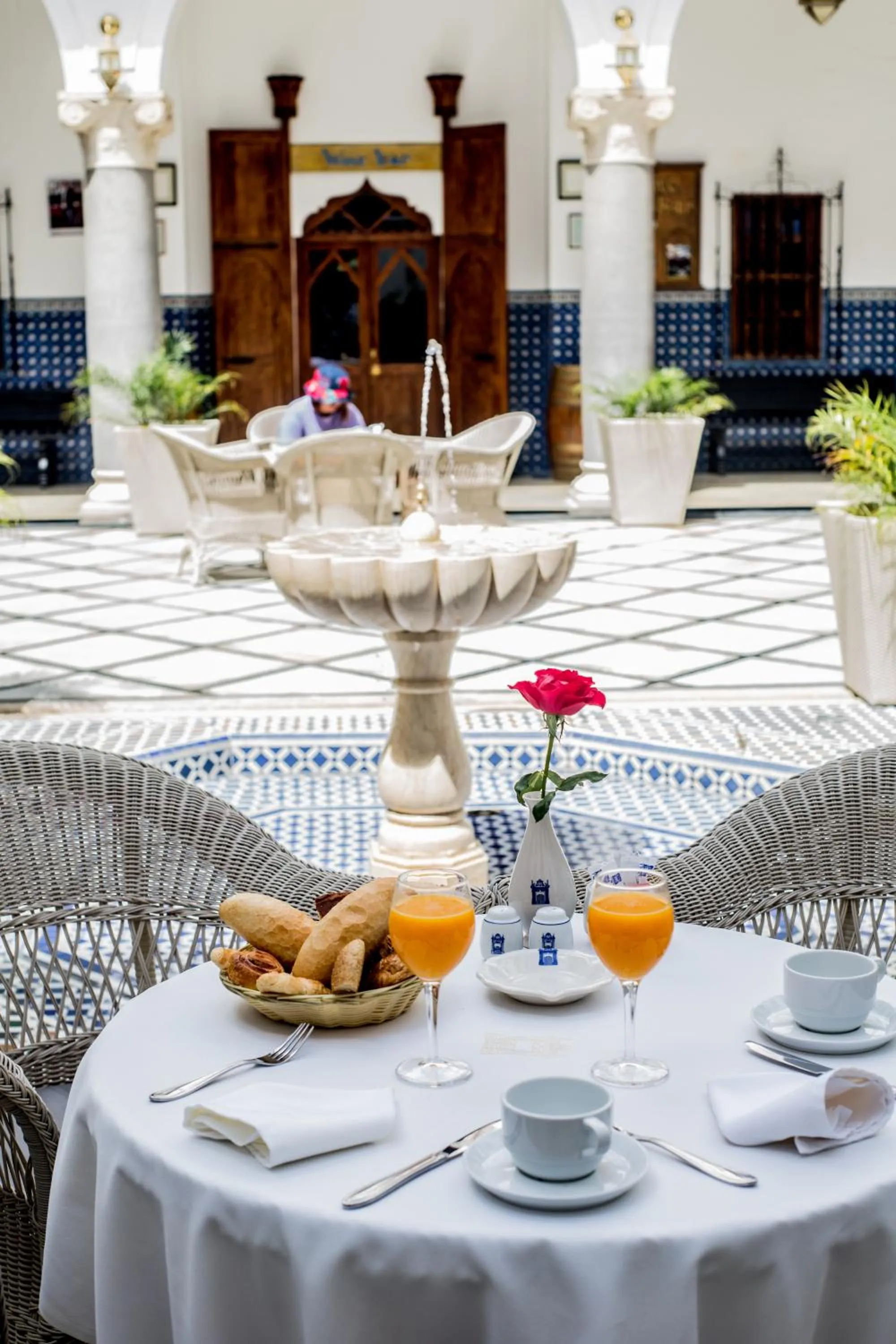 Property building in El Minzah Hotel