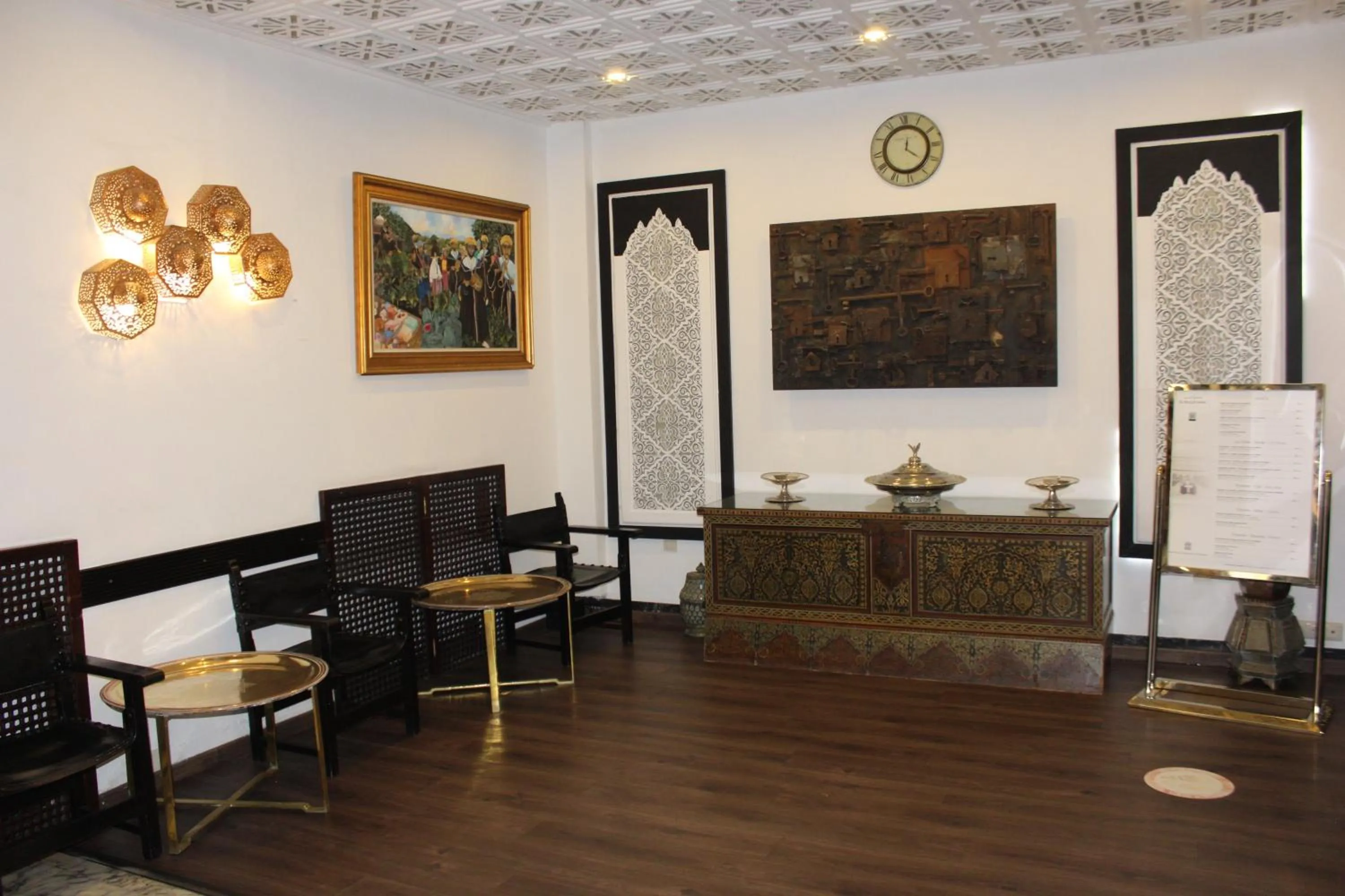 Lobby or reception in El Minzah Hotel