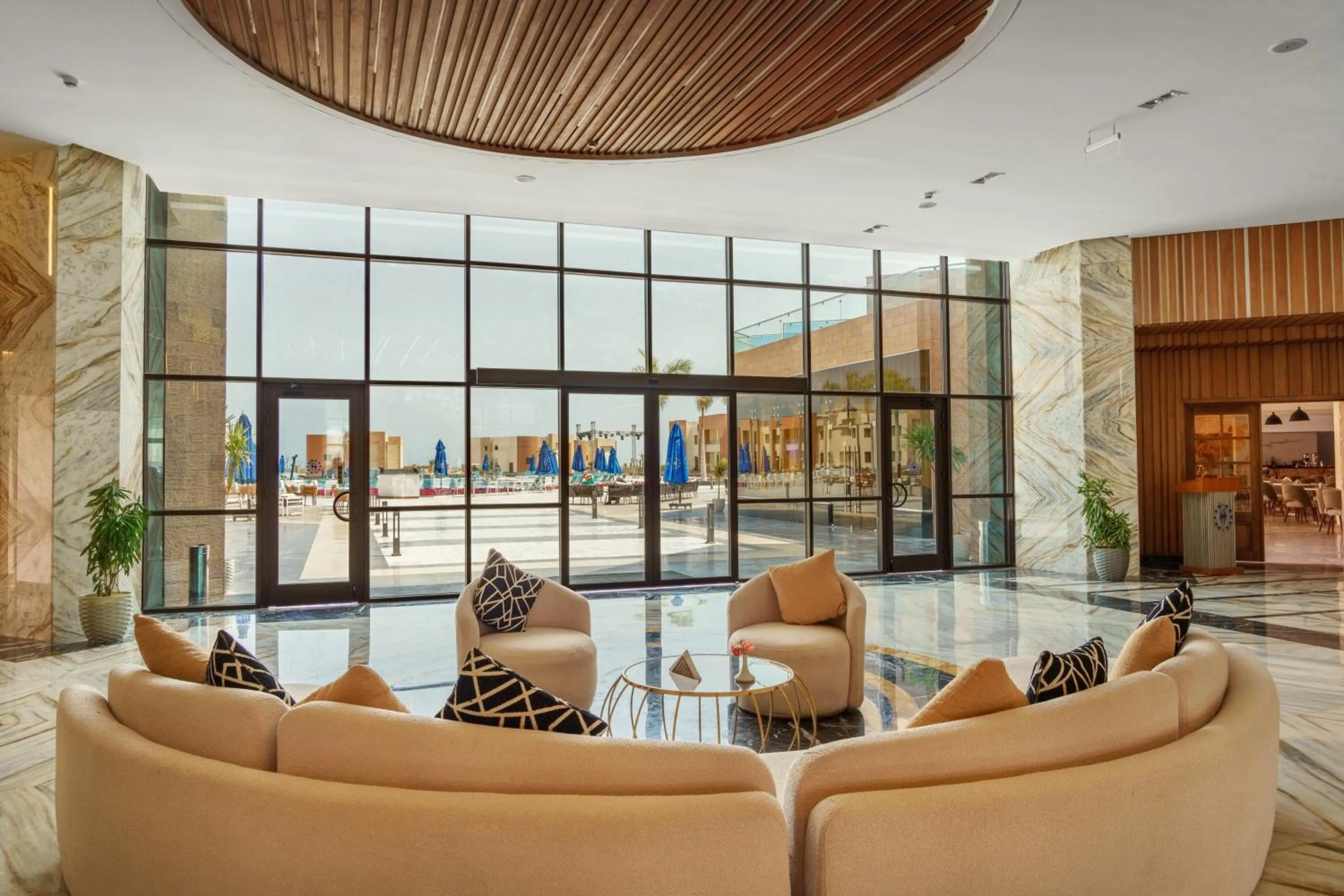 Living room in Helnan Hotel - Port Fouad