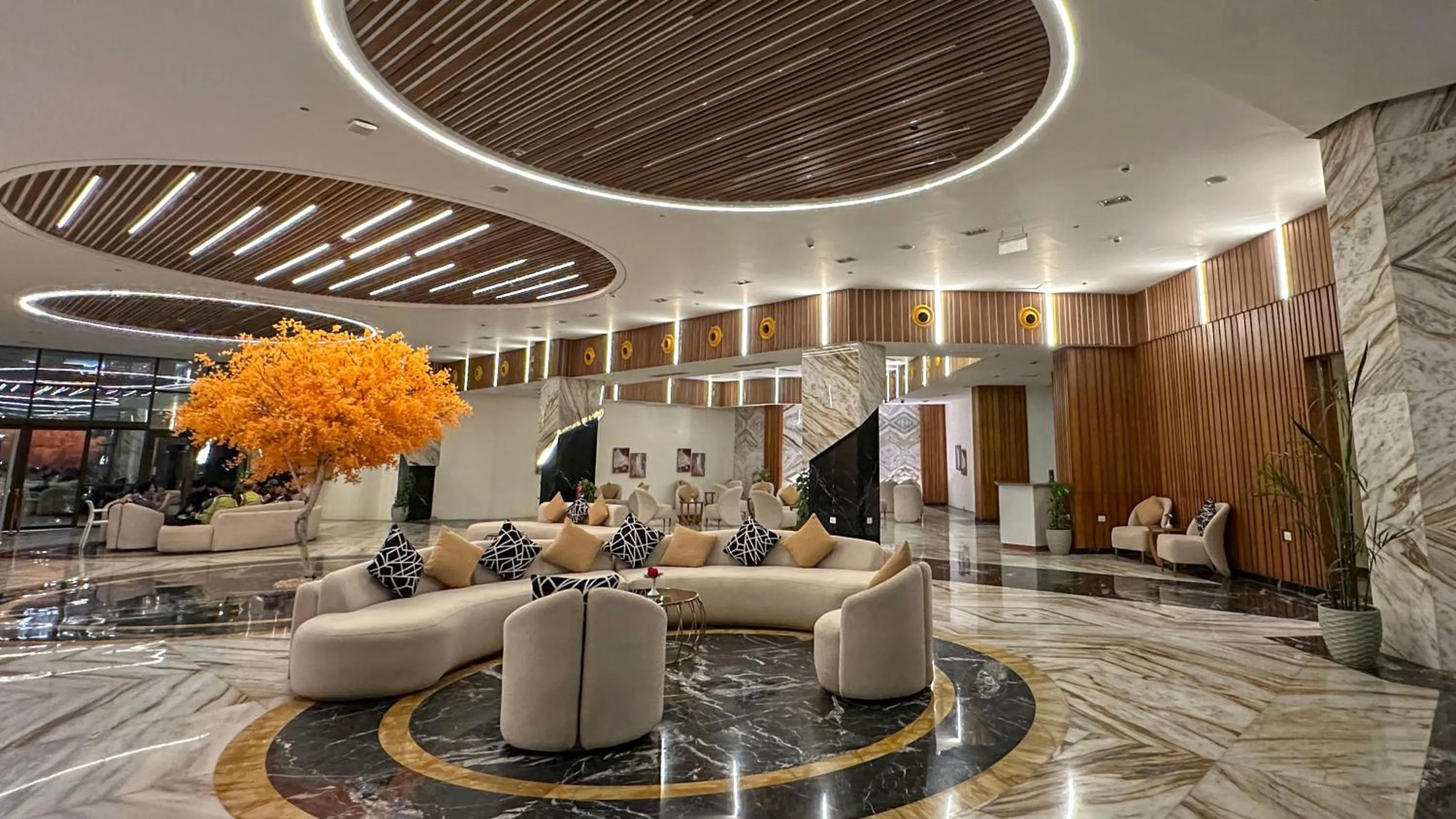 Lobby or reception in Helnan Hotel - Port Fouad