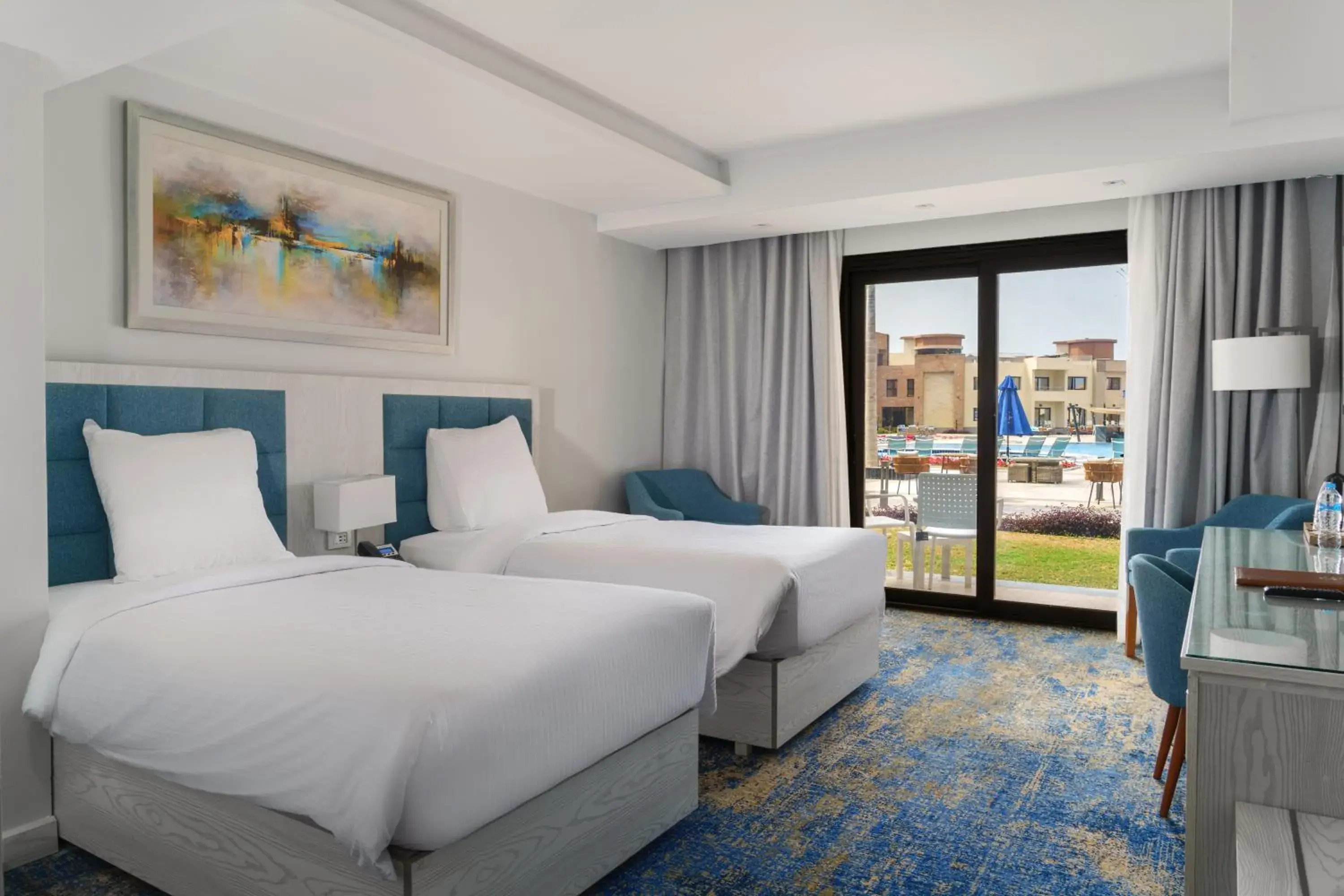 Double or Twin Room with Swimming Pool Access in Helnan Hotel - Port Fouad Double or Twin Room with Swimming Pool Access in Helnan Hotel - Port Fouad