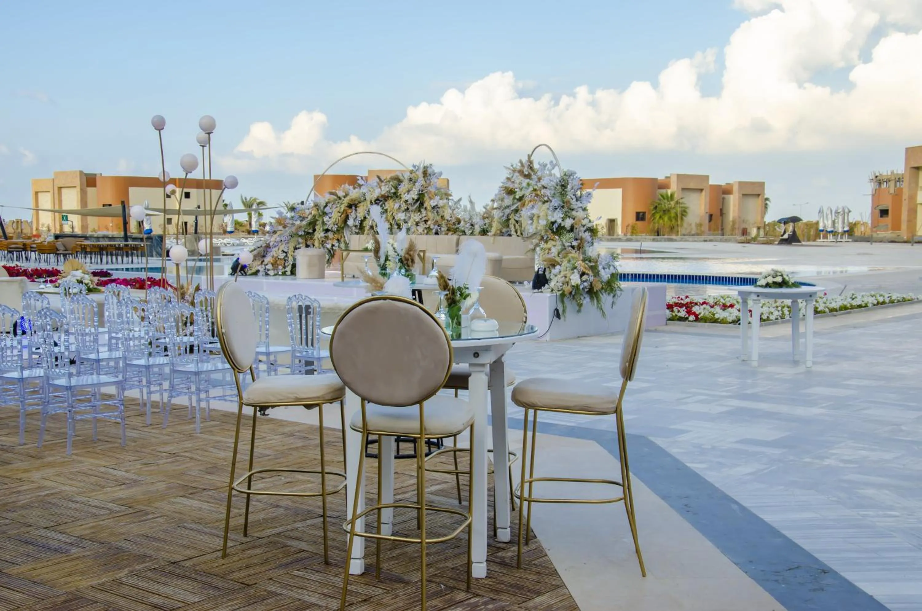 Swimming pool in Helnan Hotel - Port Fouad