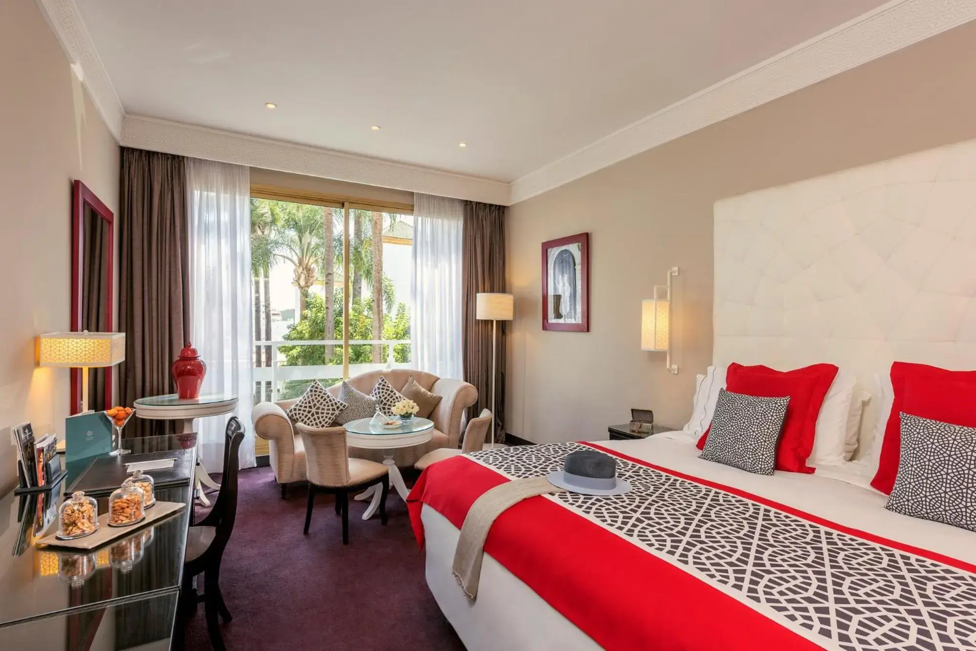 Bed in La Tour Hassan Palace Bed in La Tour Hassan Palace