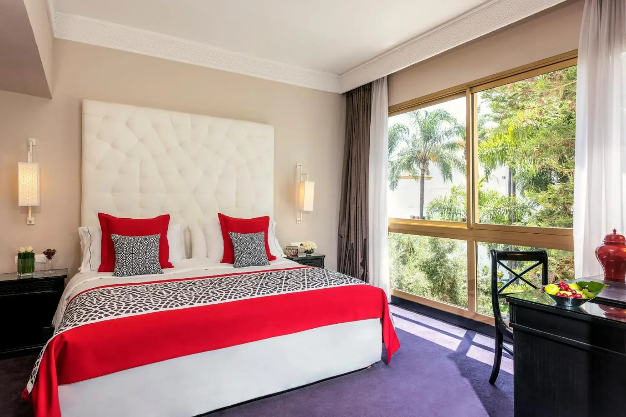 Bed in La Tour Hassan Palace Bed in La Tour Hassan Palace