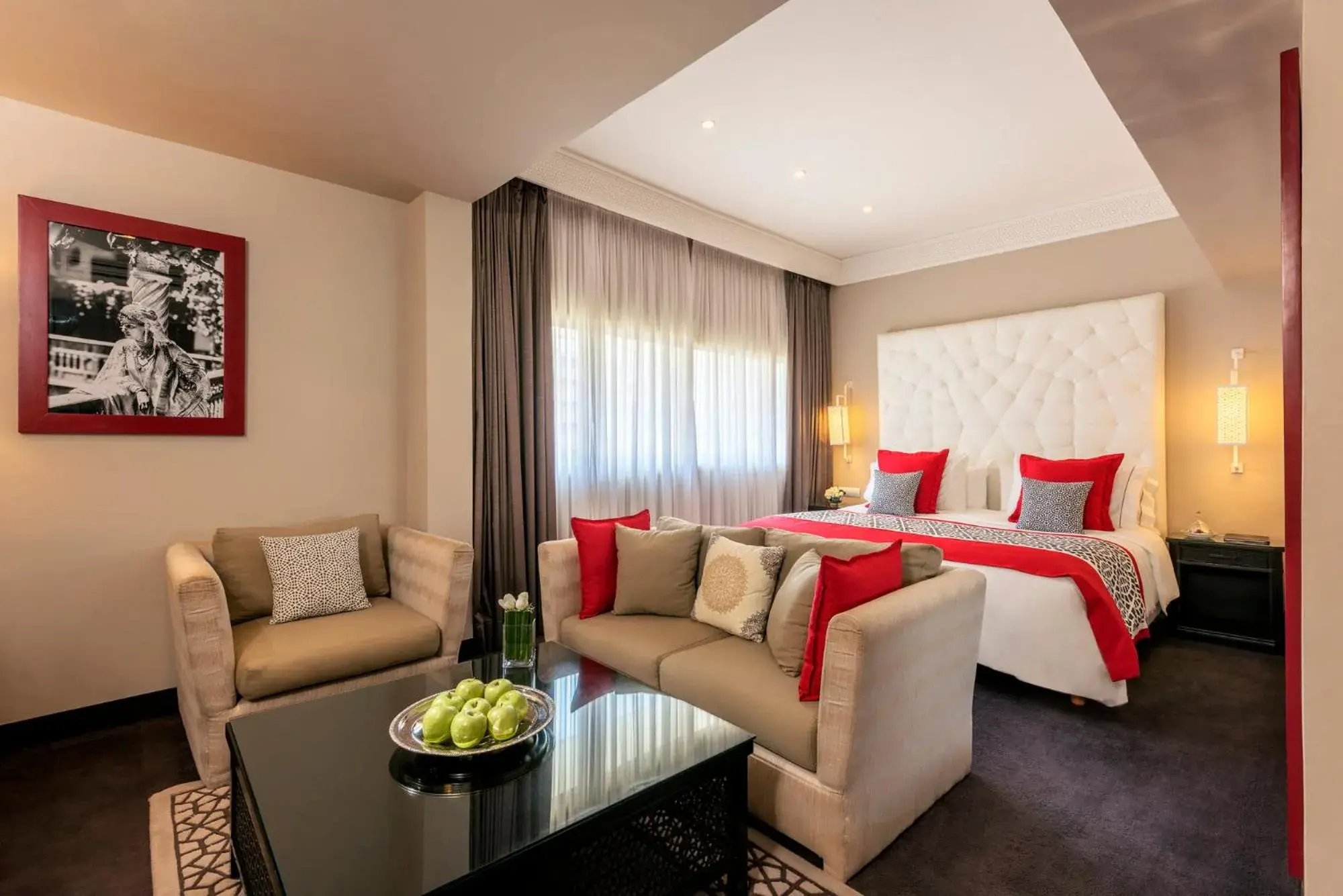 Bed in La Tour Hassan Palace Bed in La Tour Hassan Palace