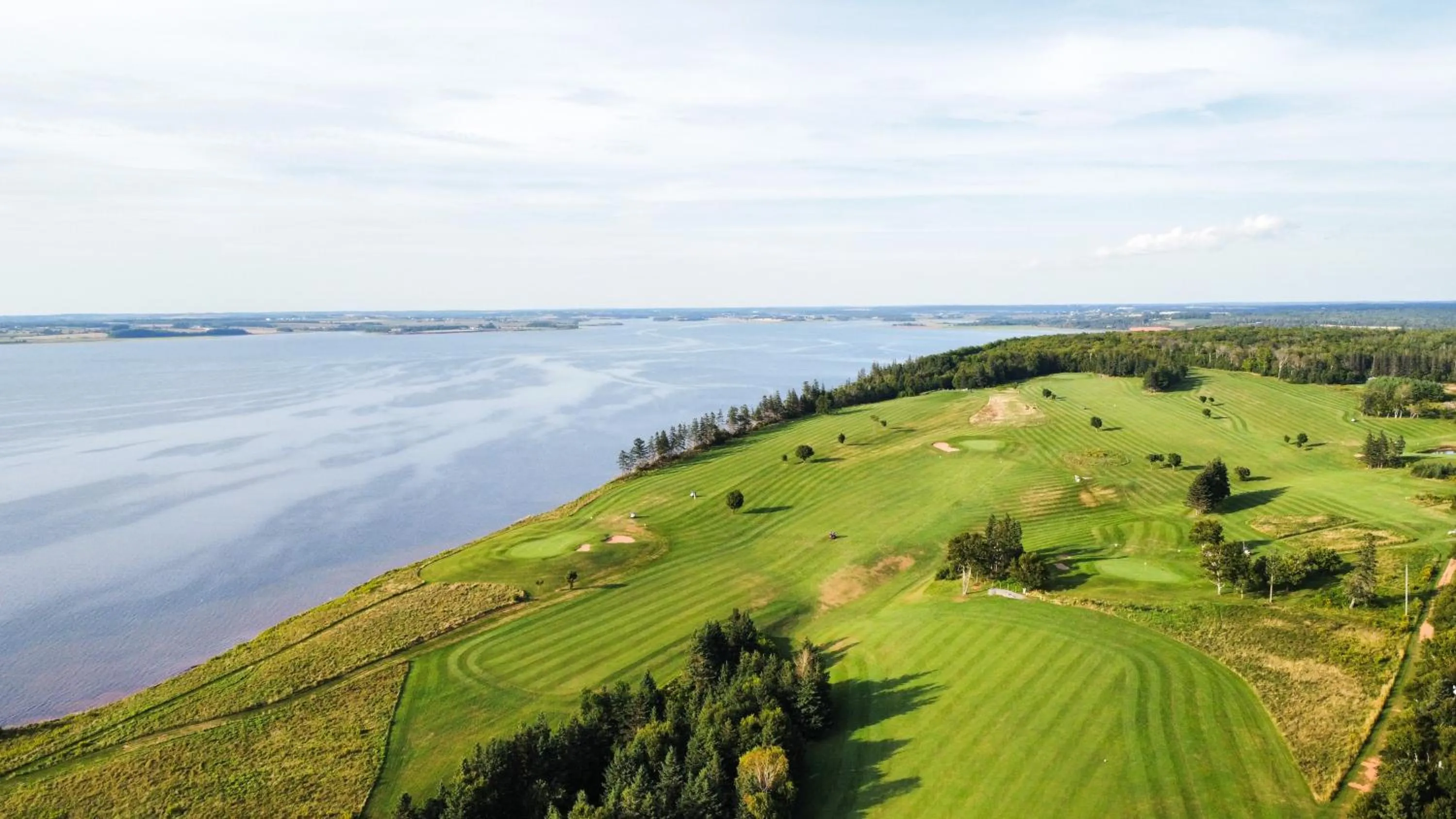 Golfcourse in Wild Pines Cabins