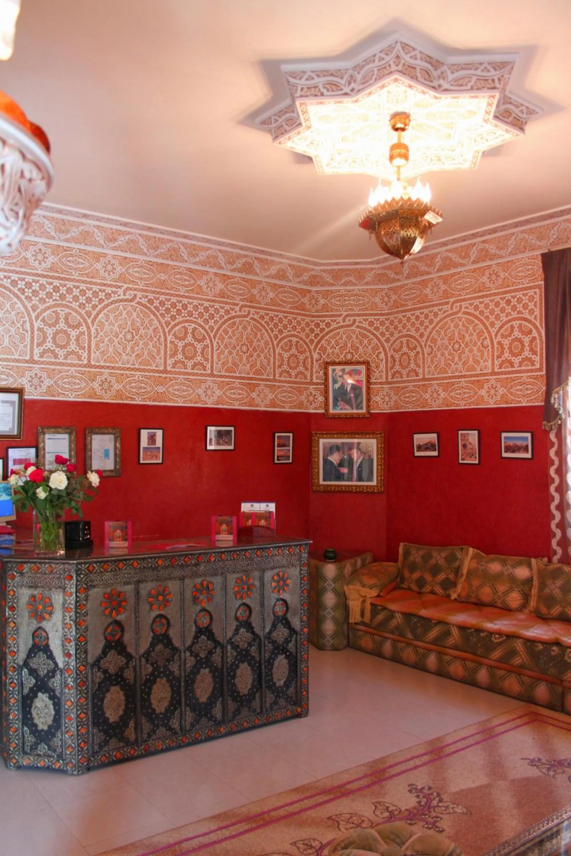 Lobby or reception in Palais Dar Ouladna