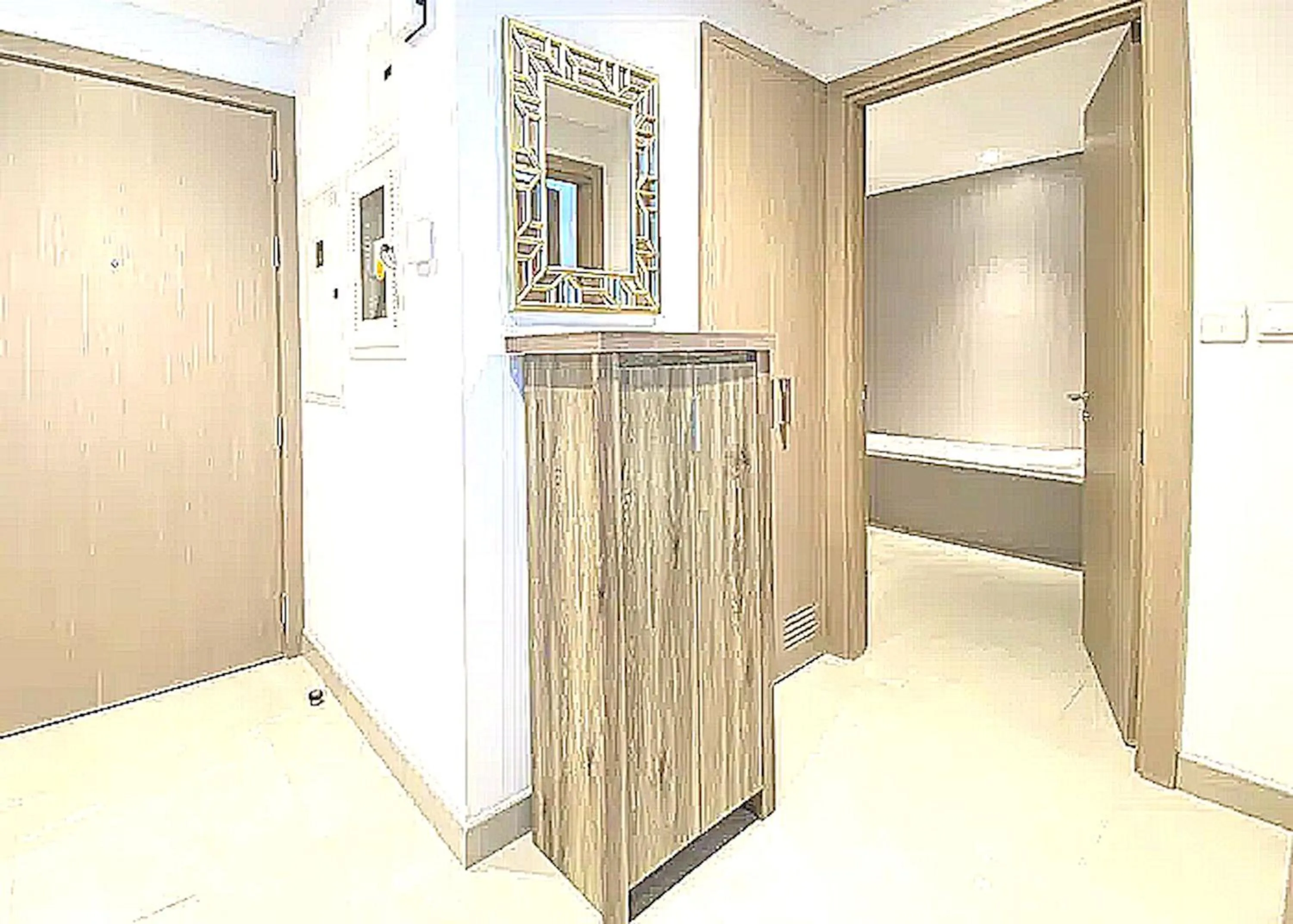 room service in Super OYO 928 Home 436 Binghatti Mirage - 1Br, Jvc