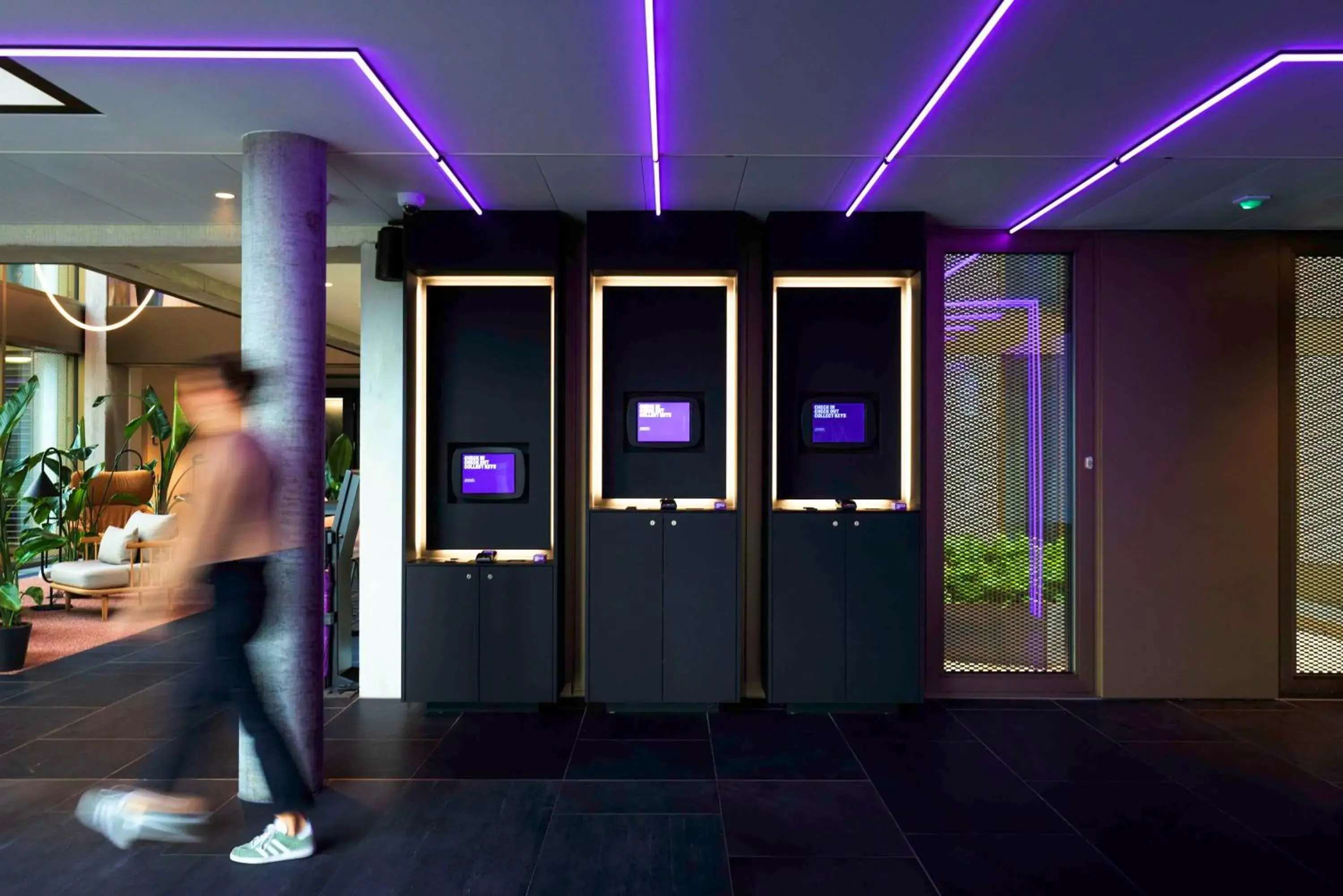 Lobby or reception in YOTEL Geneva Lake Lobby or reception in YOTEL Geneva Lake