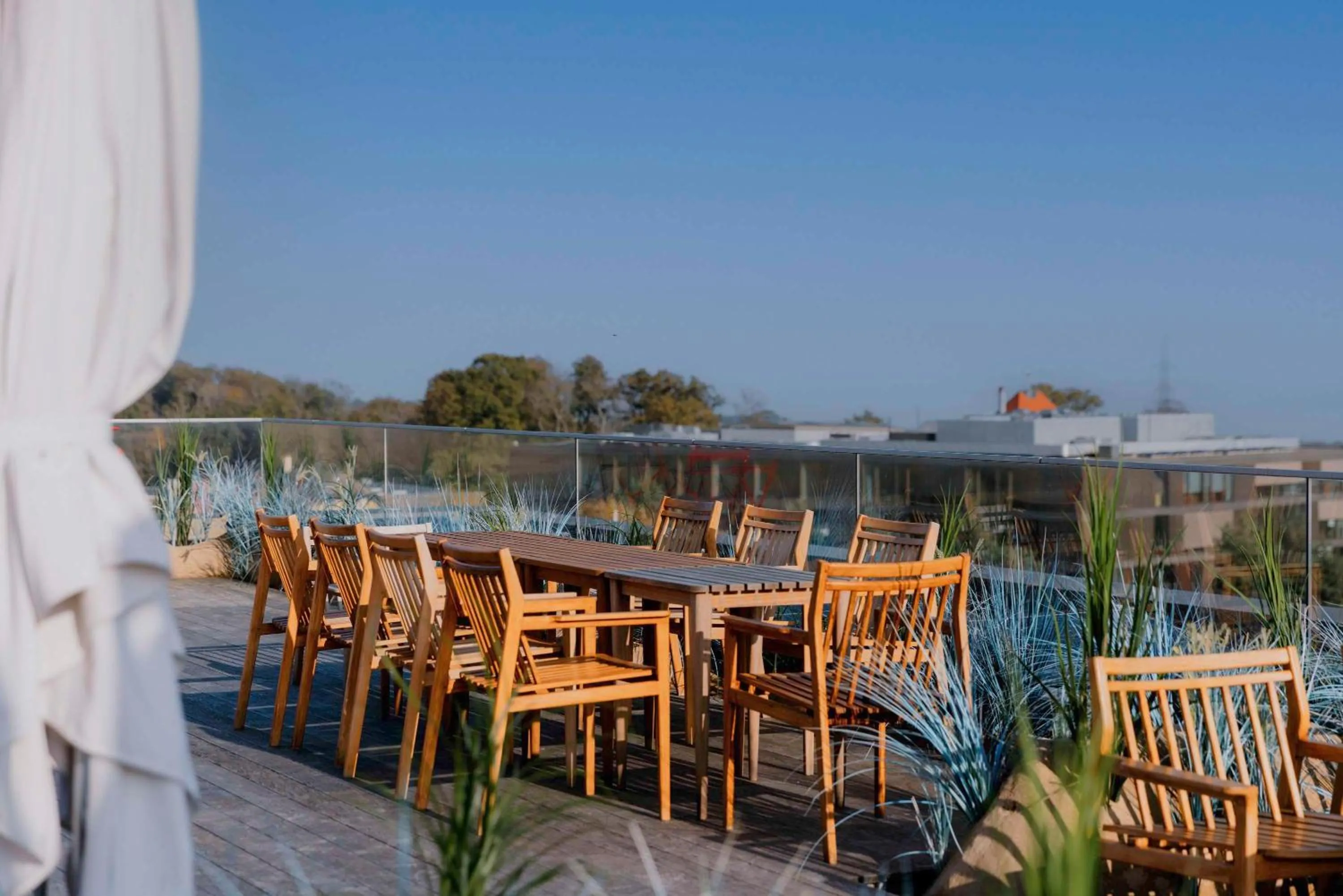 Property building in YOTEL Geneva Lake