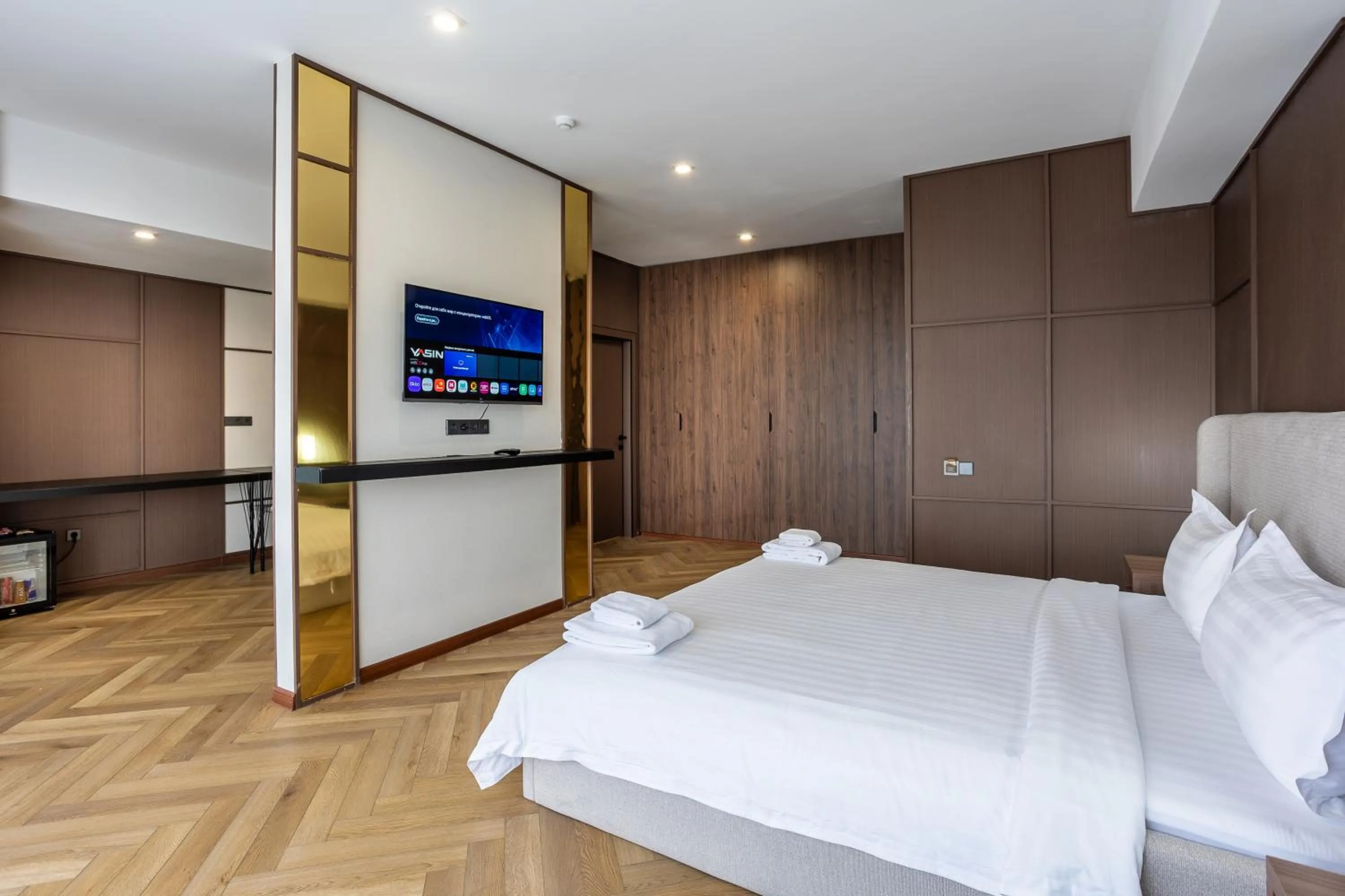 Bed in GRAND OPERA HOTEL