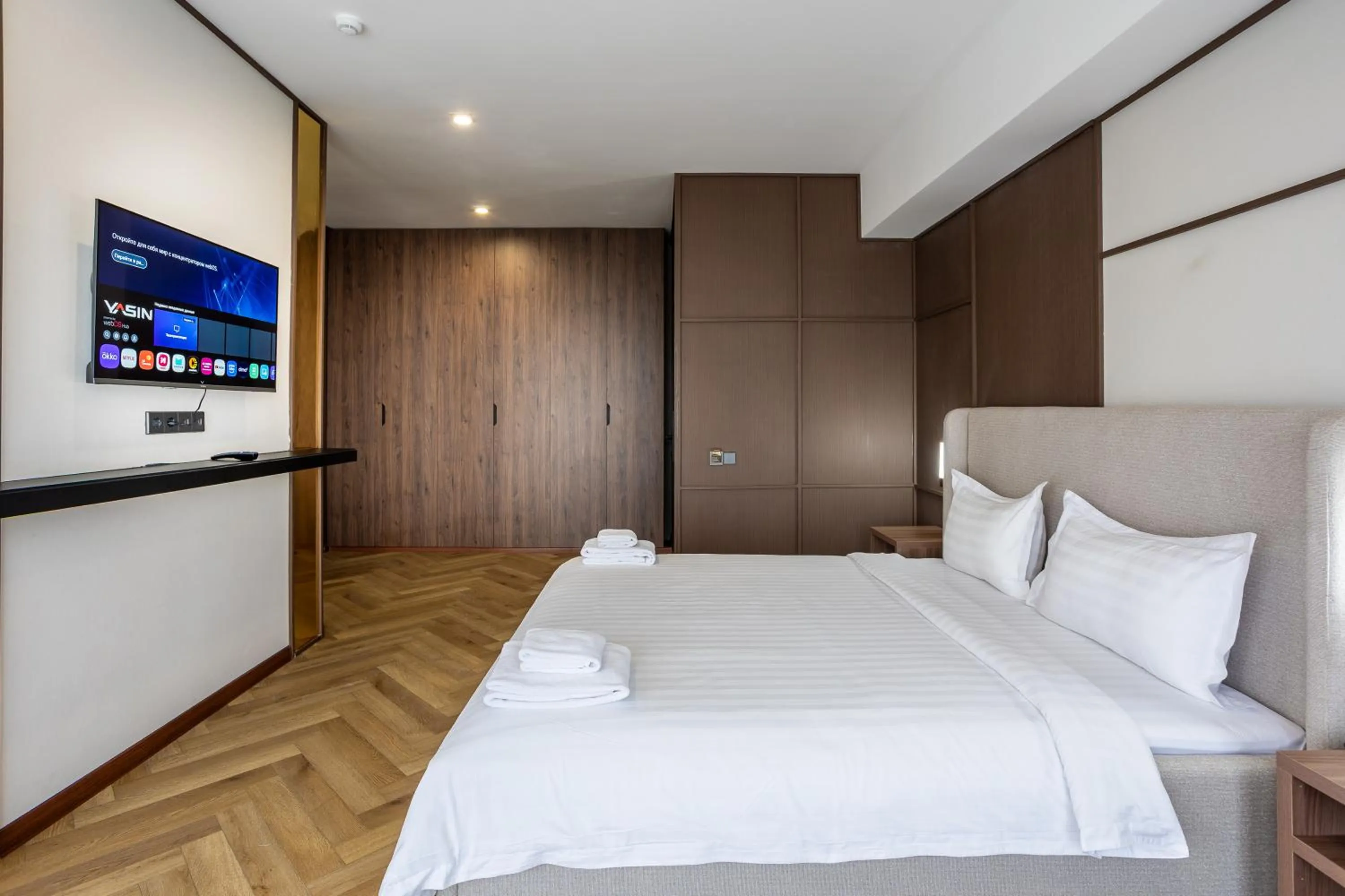 Bed in GRAND OPERA HOTEL