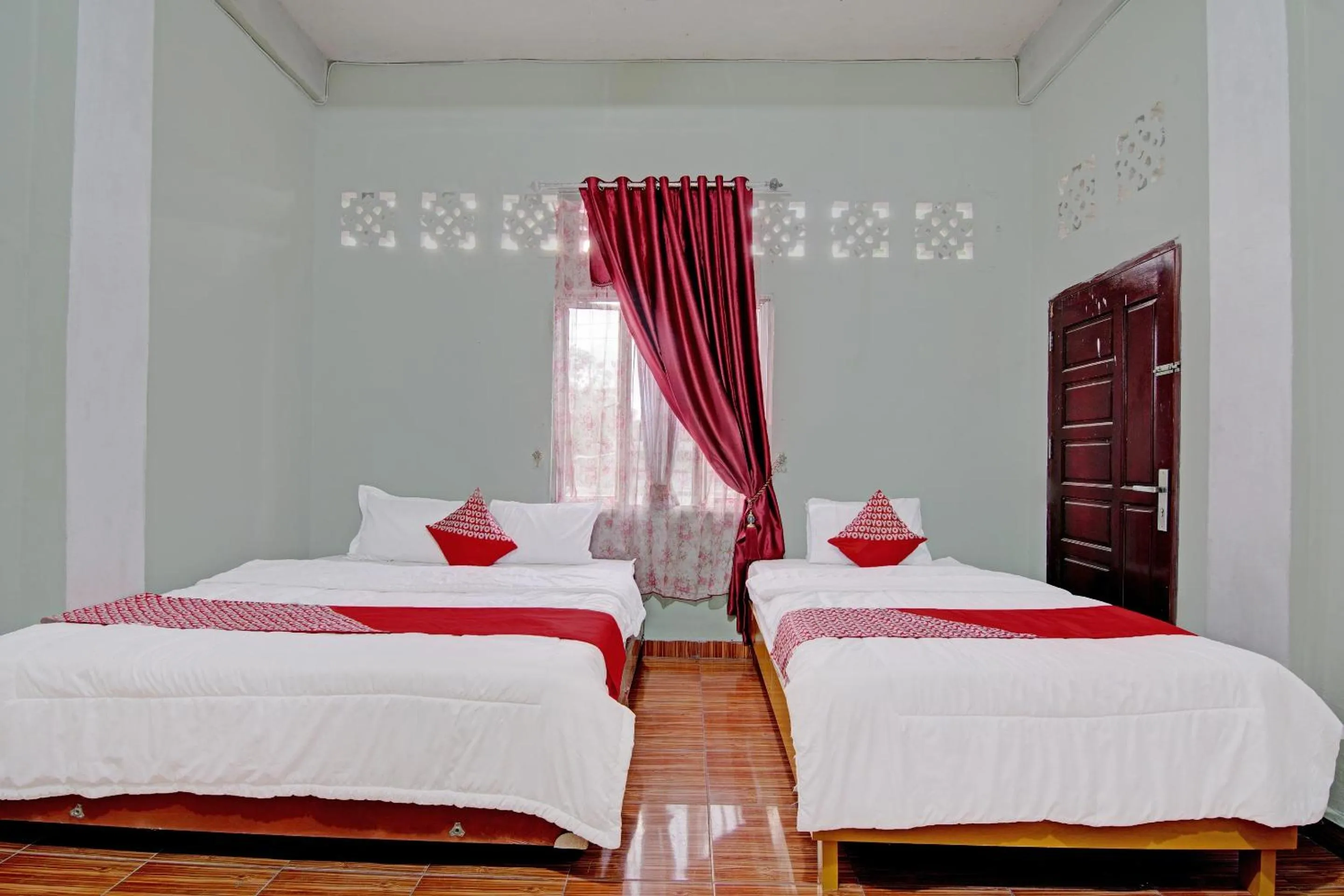 Bedroom, Bed in Hotel O Hadhilfa Homestay Syariah Near Nowwa Cafe