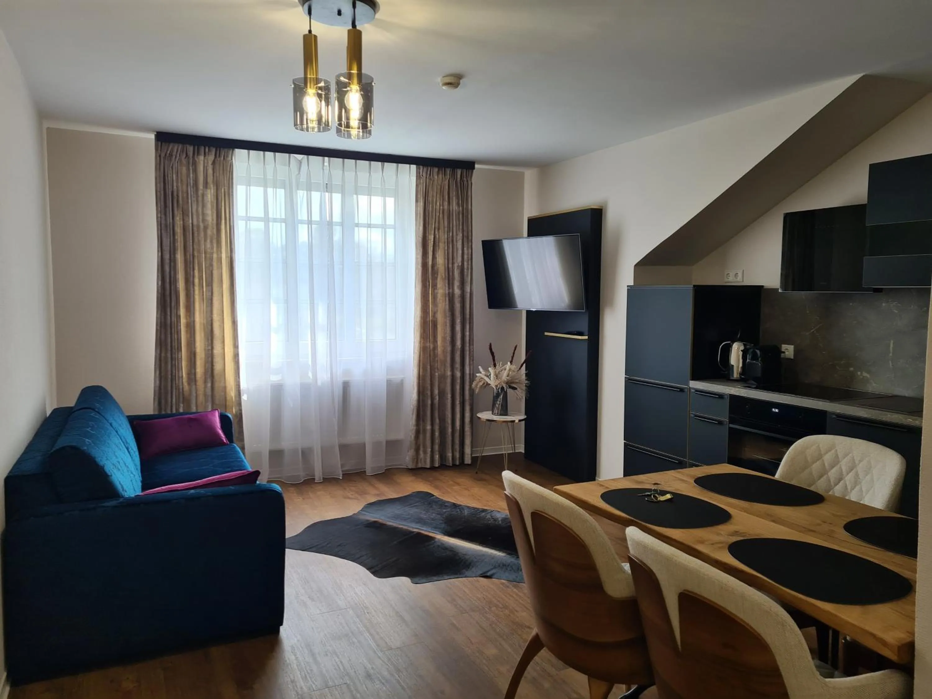 Living room in Residence Black Eagle Lubmin Strand