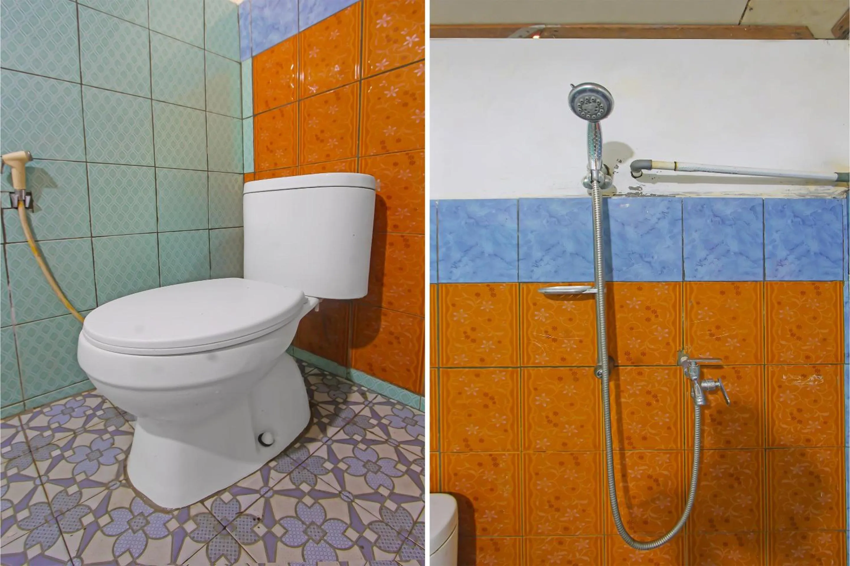 Bathroom in Hotel O Awenk Homestay Near SD Gunung Wakul