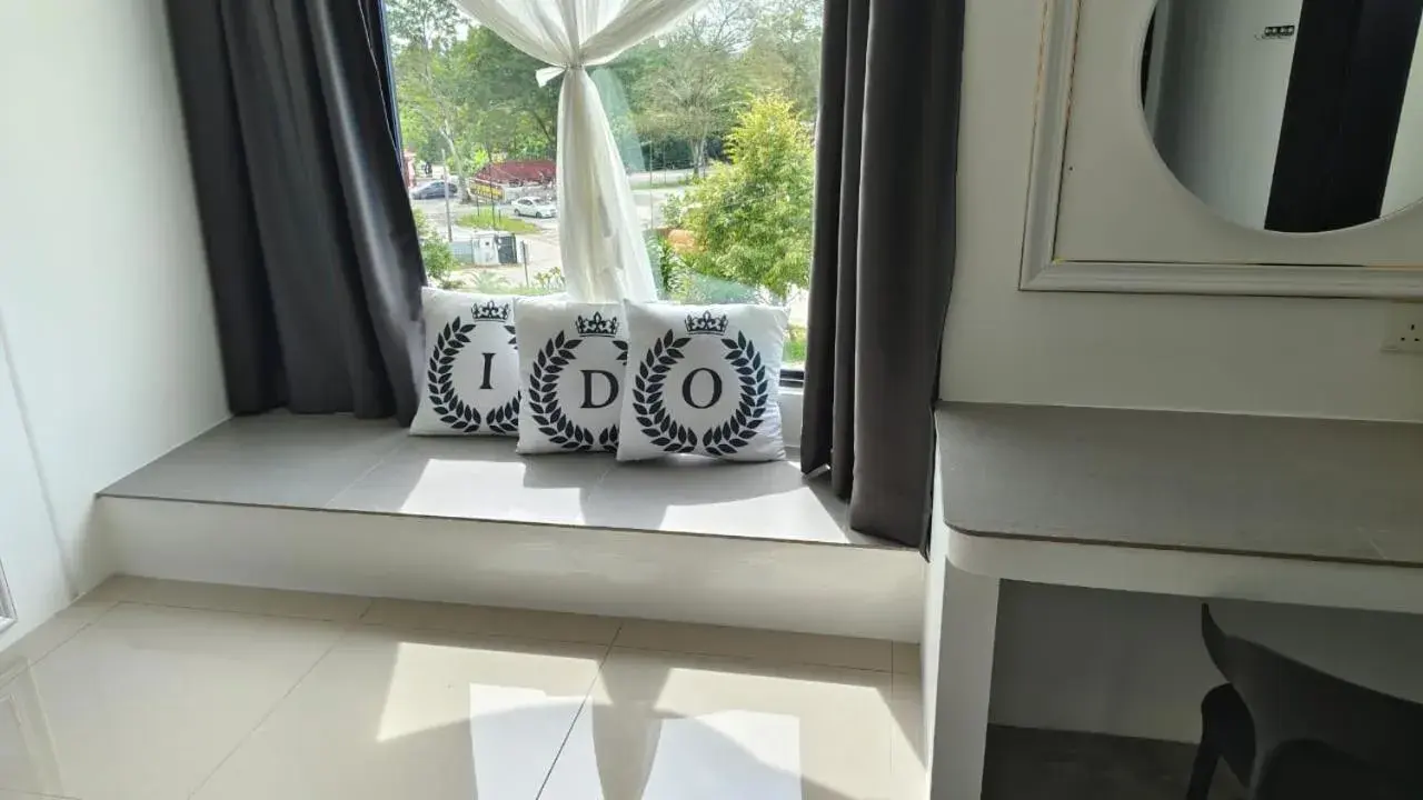 Garden view in I Do Farmstay Garden view in I Do Farmstay