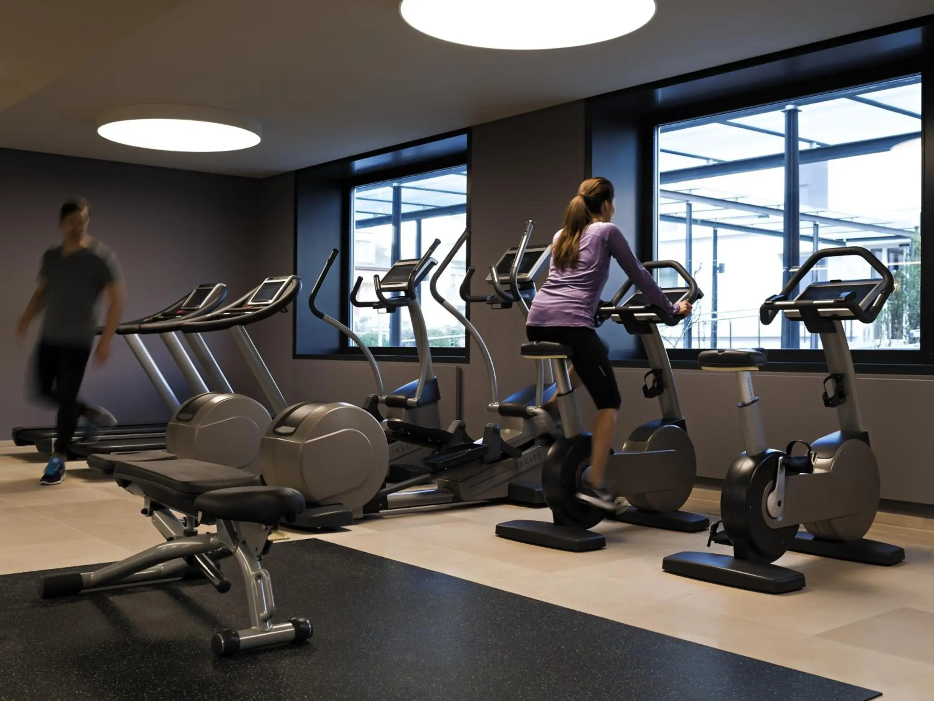 Fitness centre/facilities in Pullman Basel Europe Fitness centre/facilities in Pullman Basel Europe