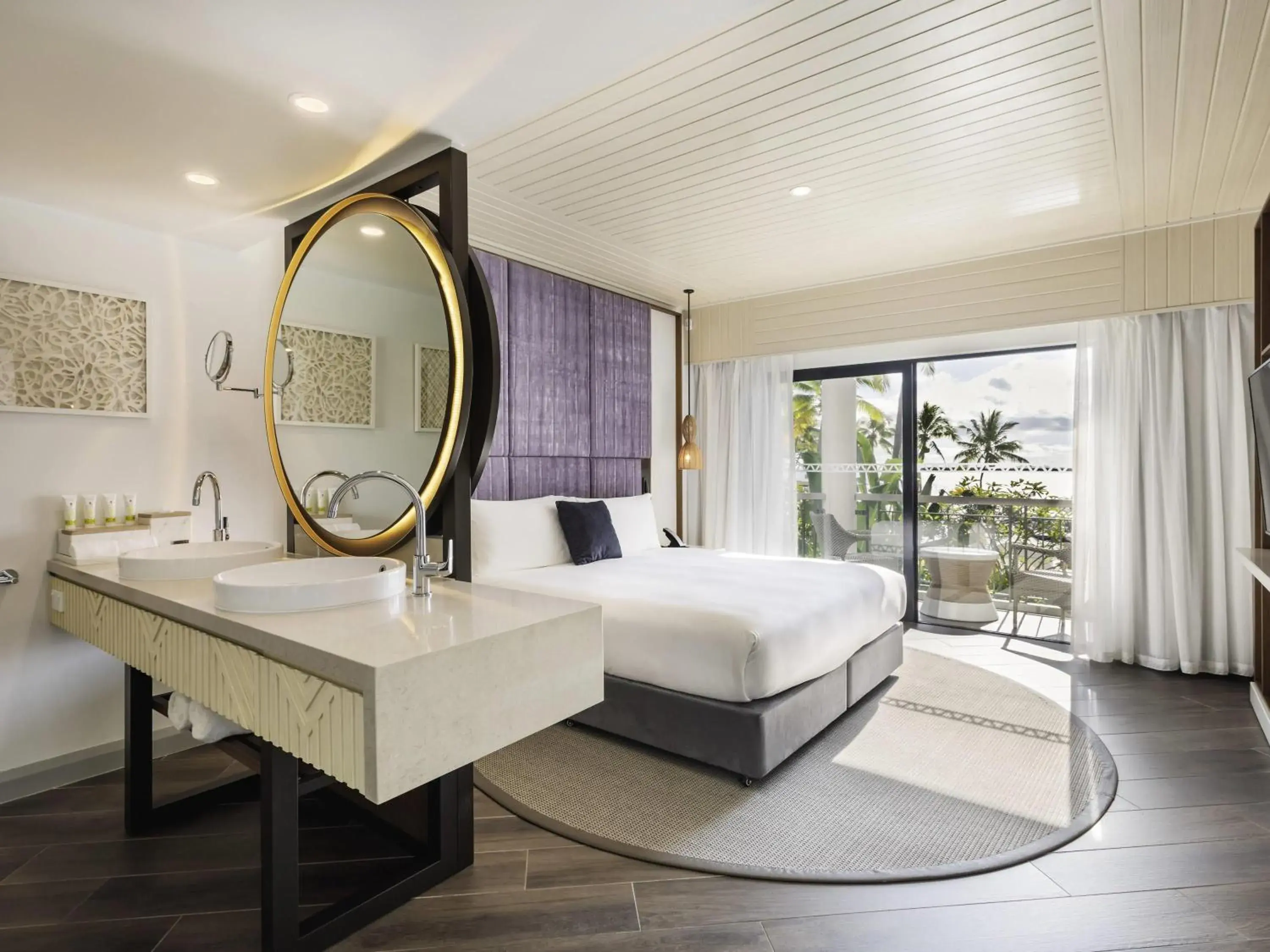 Bedroom, Bed in Sofitel Fiji Resort & Spa Bedroom, Bed in Sofitel Fiji Resort & Spa